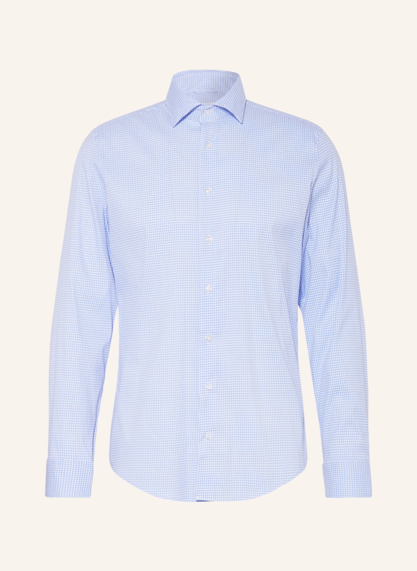 seidensticker Shirt slim fit, Color: LIGHT BLUE/ WHITE (Image 1)