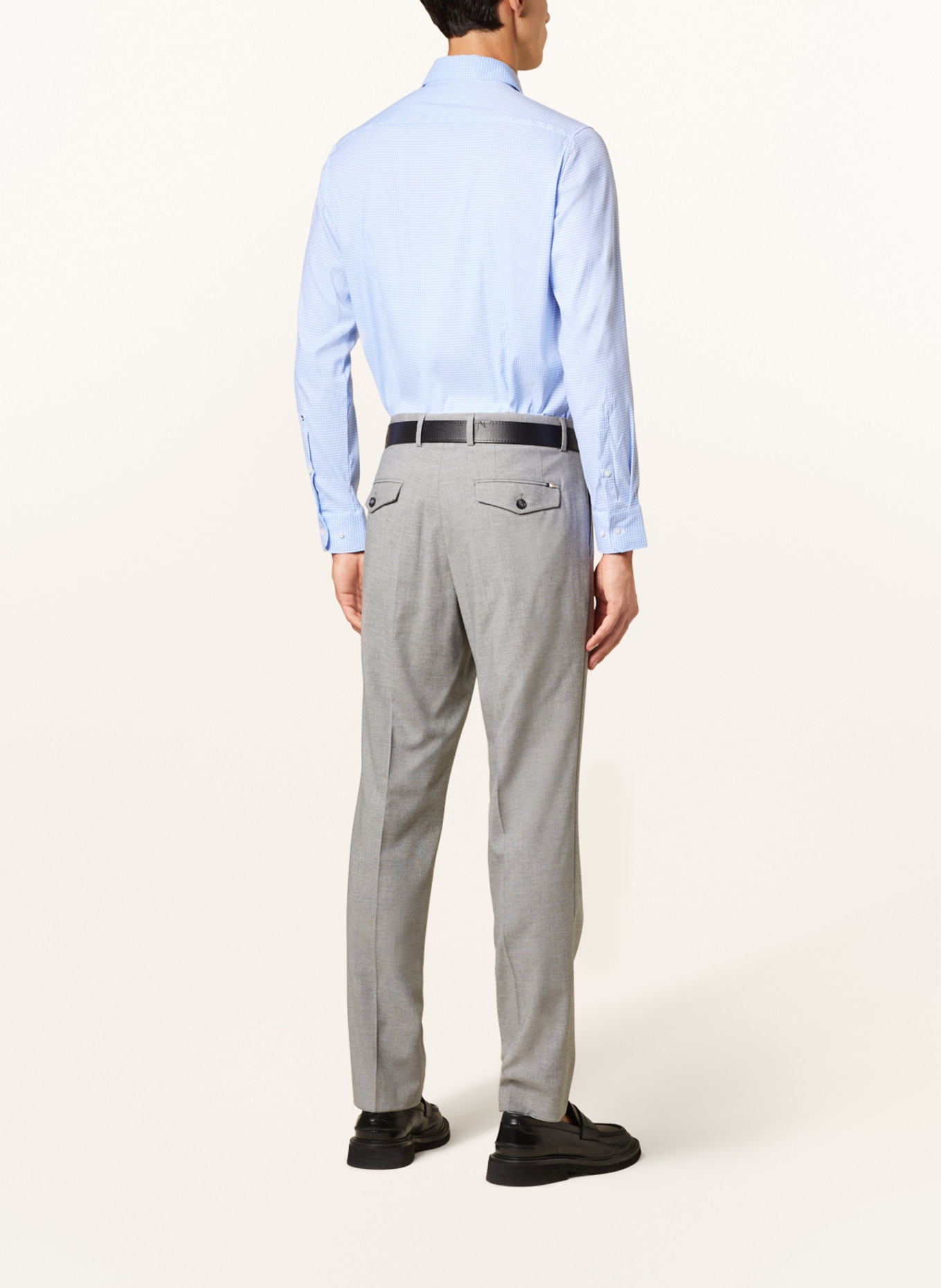 seidensticker Shirt slim fit, Color: LIGHT BLUE/ WHITE (Image 3)