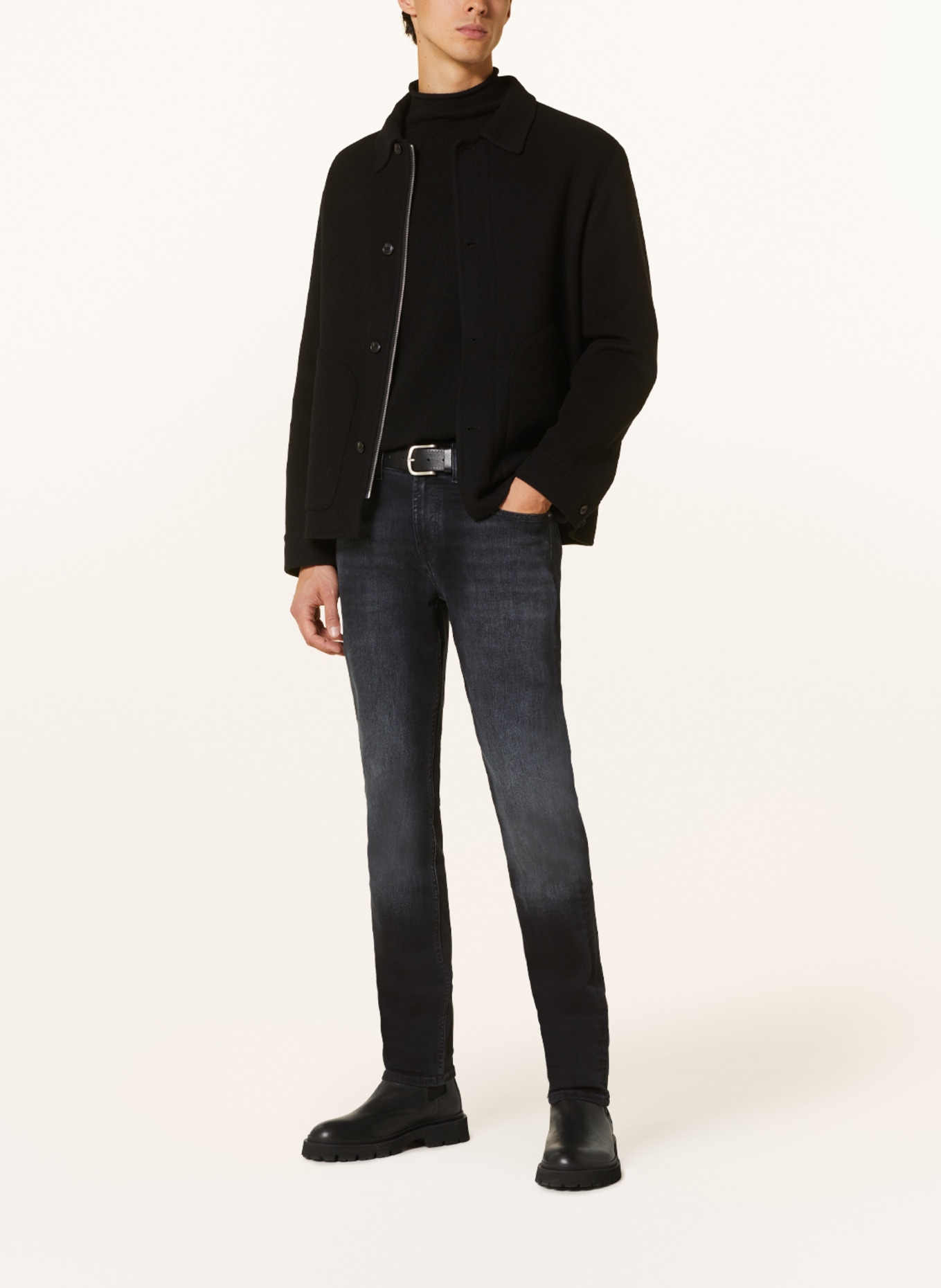 7 for all mankind Jeans slimmy tapered fit, Color: DARK BLUE (Image 2)