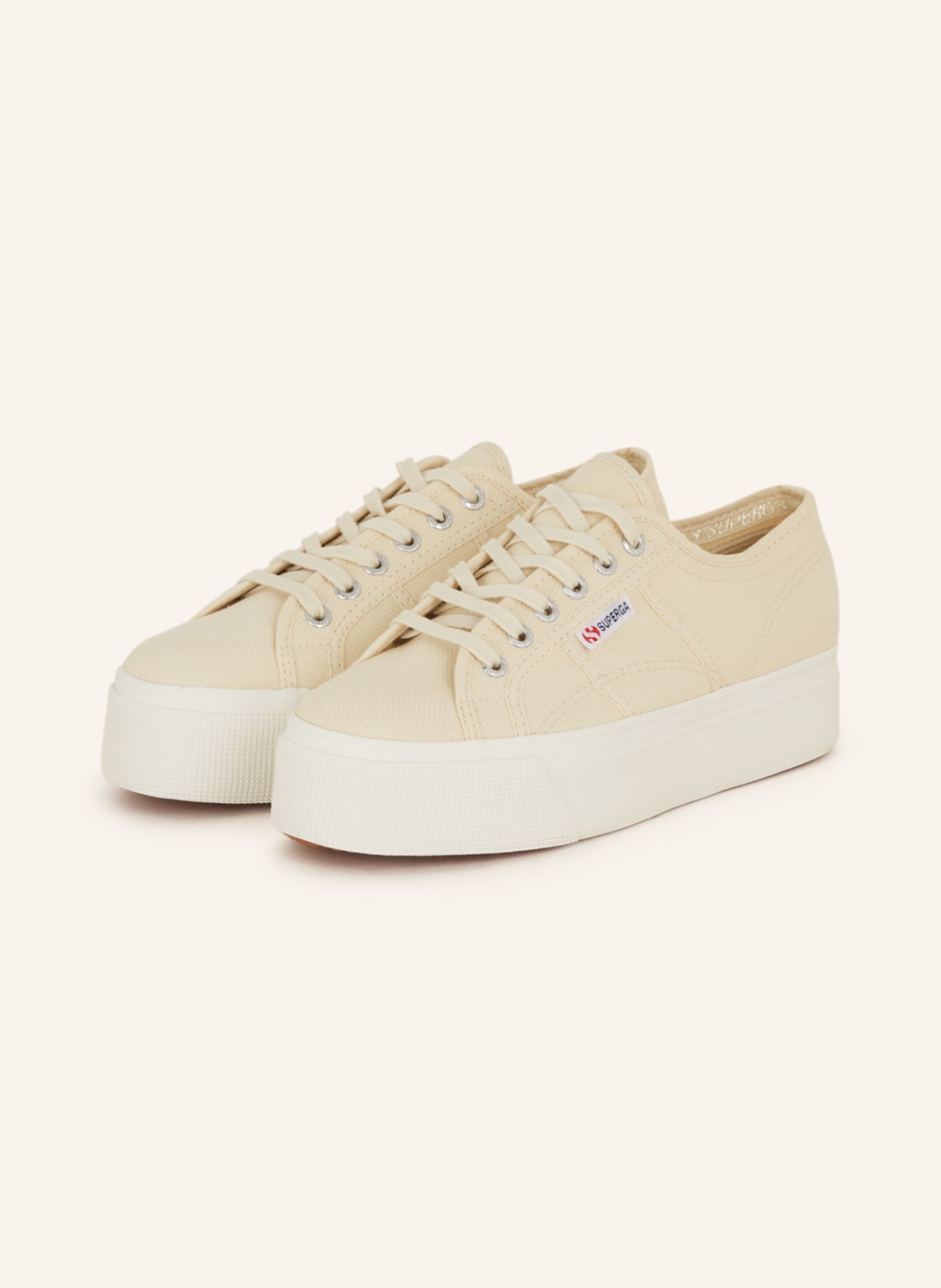 SUPERGA Sneakers 2790, Color: BEIGE/ LIGHT YELLOW (Image 1)