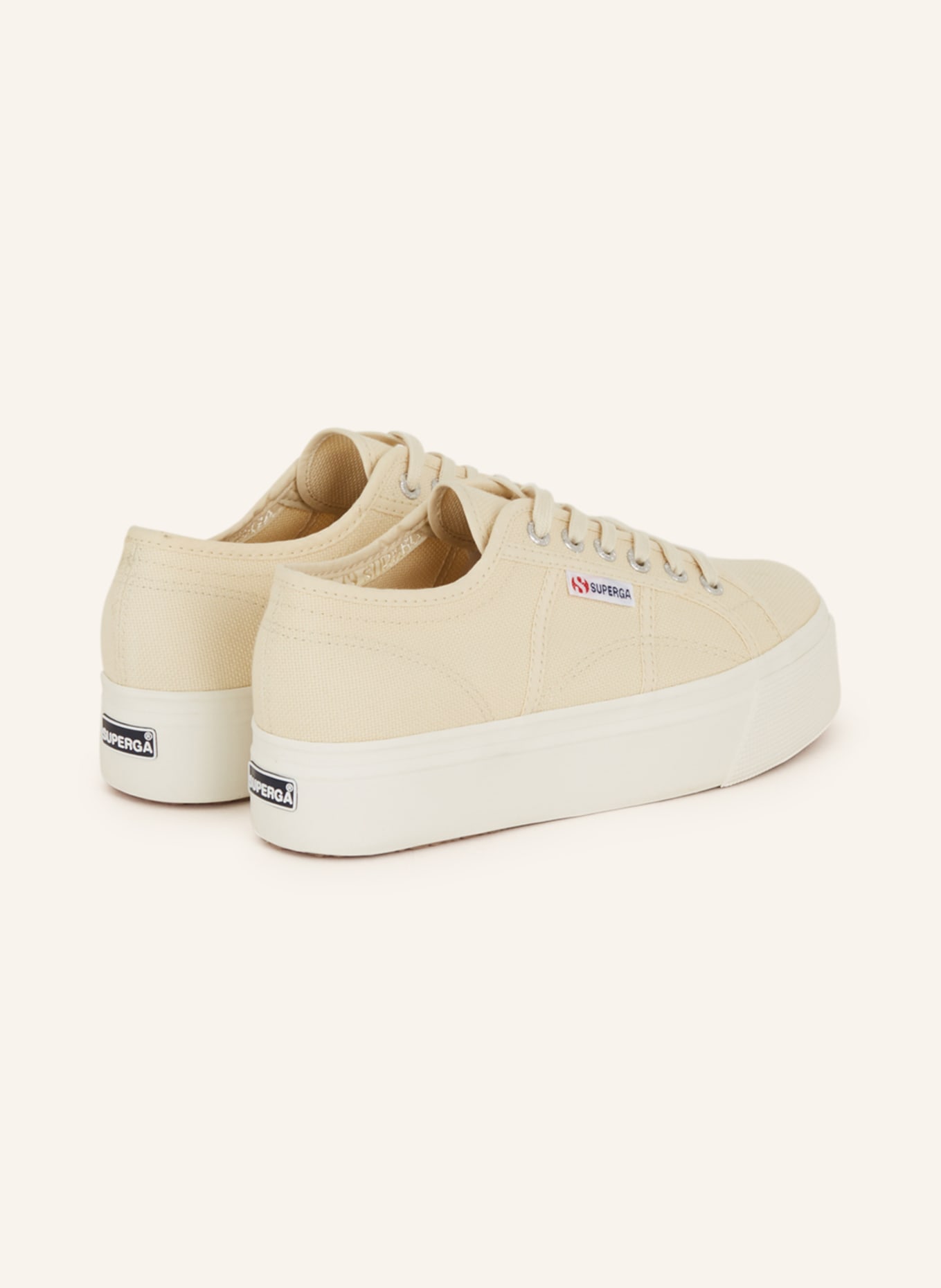 SUPERGA Sneakers 2790, Color: BEIGE/ LIGHT YELLOW (Image 2)