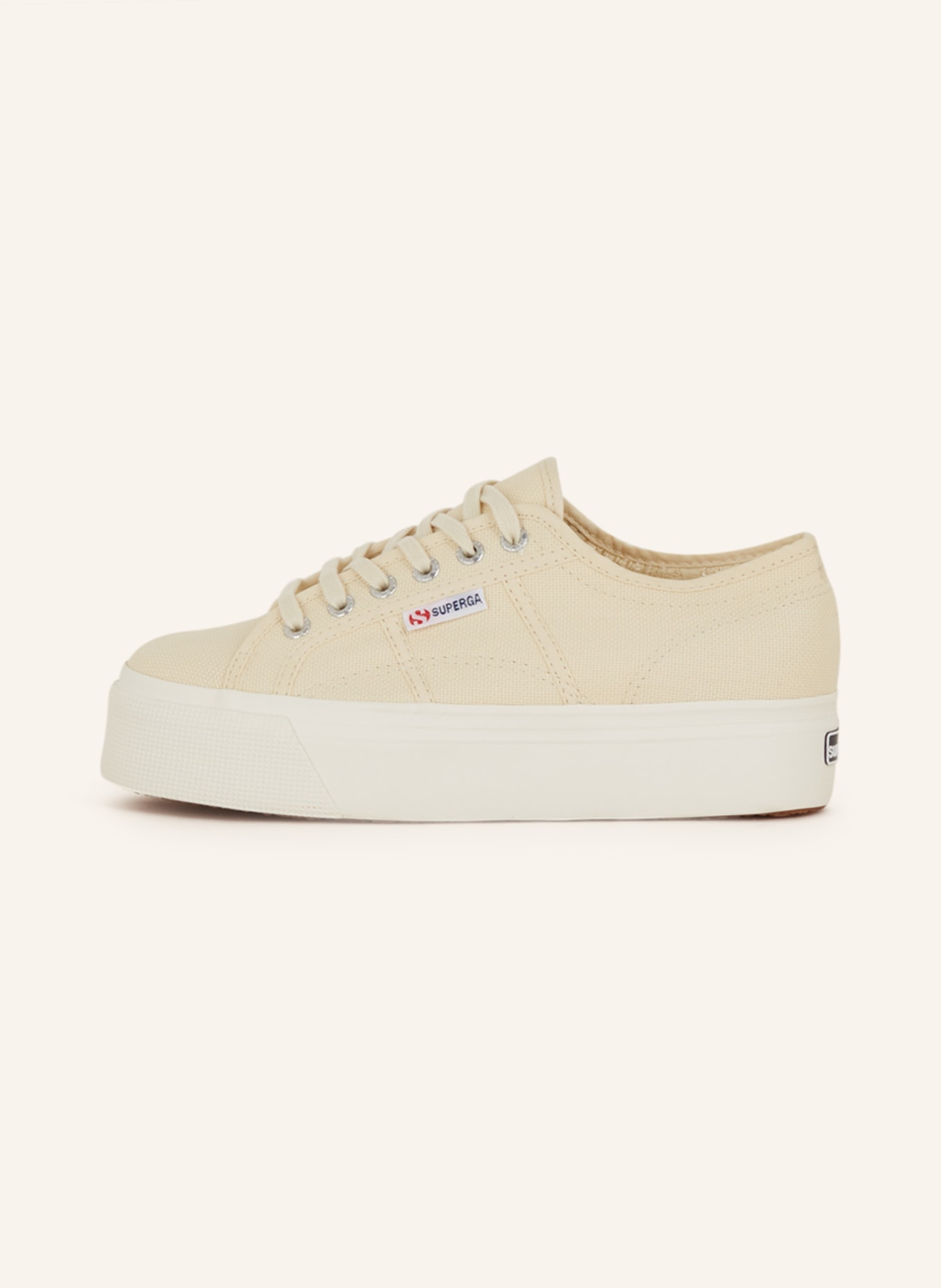 SUPERGA Sneakers 2790, Color: BEIGE/ LIGHT YELLOW (Image 4)