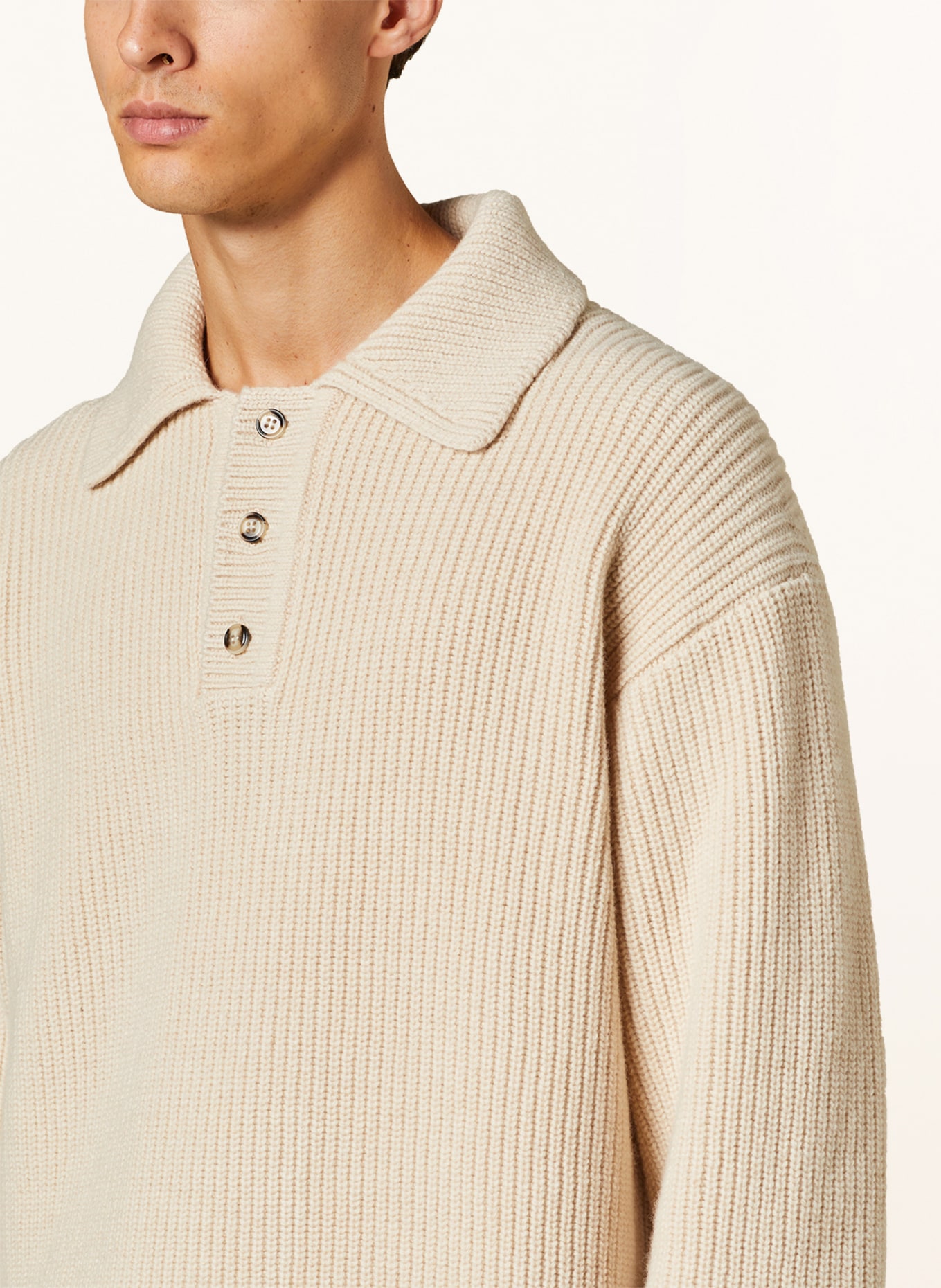 Nanushka Sweaters FULCO with cashmere, Color: CREAM (Image 4)
