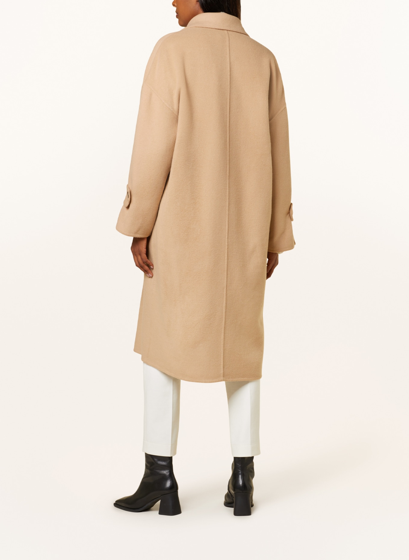 ANTONELLI firenze Wool coat GROGONI, Color: CAMEL (Image 3)