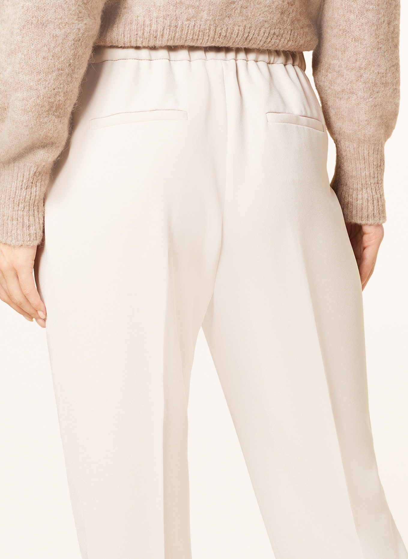 ANTONELLI firenze Trousers SITRO, Color: CREAM (Image 5)