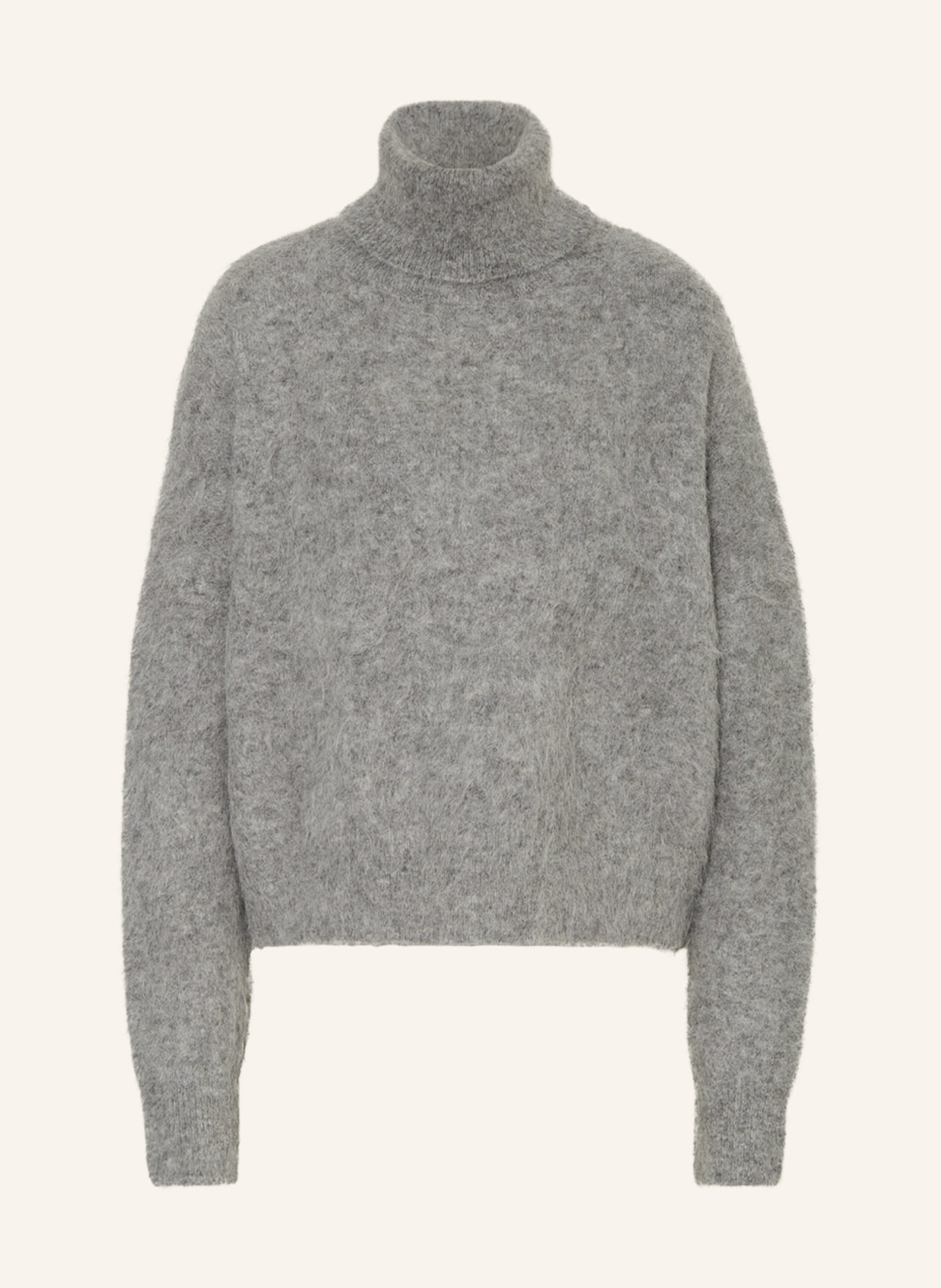 Delicatelove Alpaca sweater LIMA, Color: GRAY (Image 1)