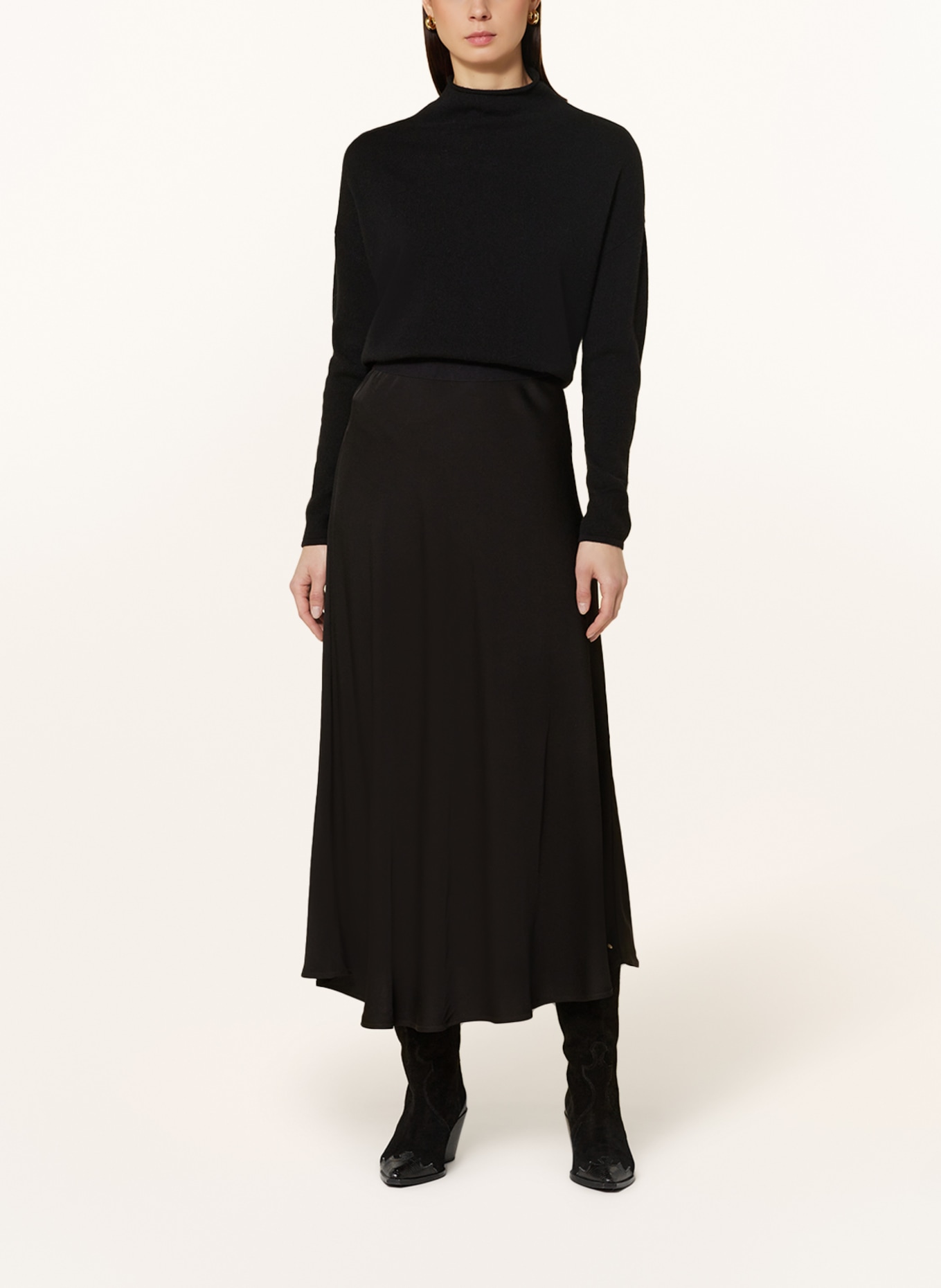 Delicatelove Skirt SARA, Color: BLACK (Image 2)
