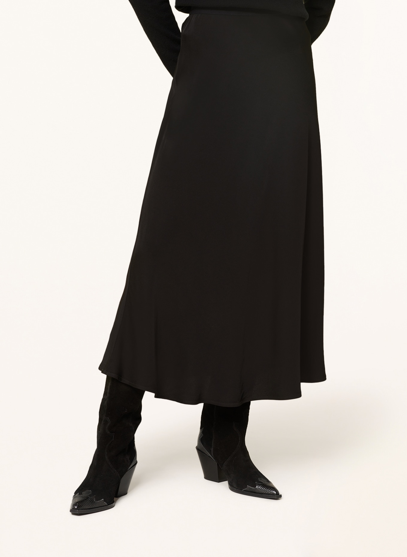 Delicatelove Skirt SARA, Color: BLACK (Image 4)