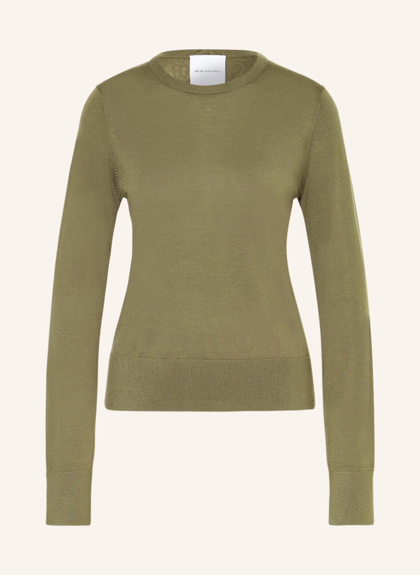 Delicatelove Sweater LISA, Color: OLIVE (Image 1)