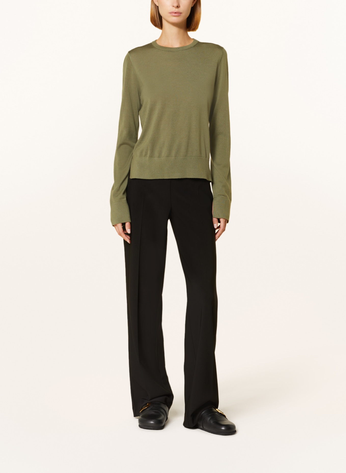 Delicatelove Sweater LISA, Color: OLIVE (Image 2)