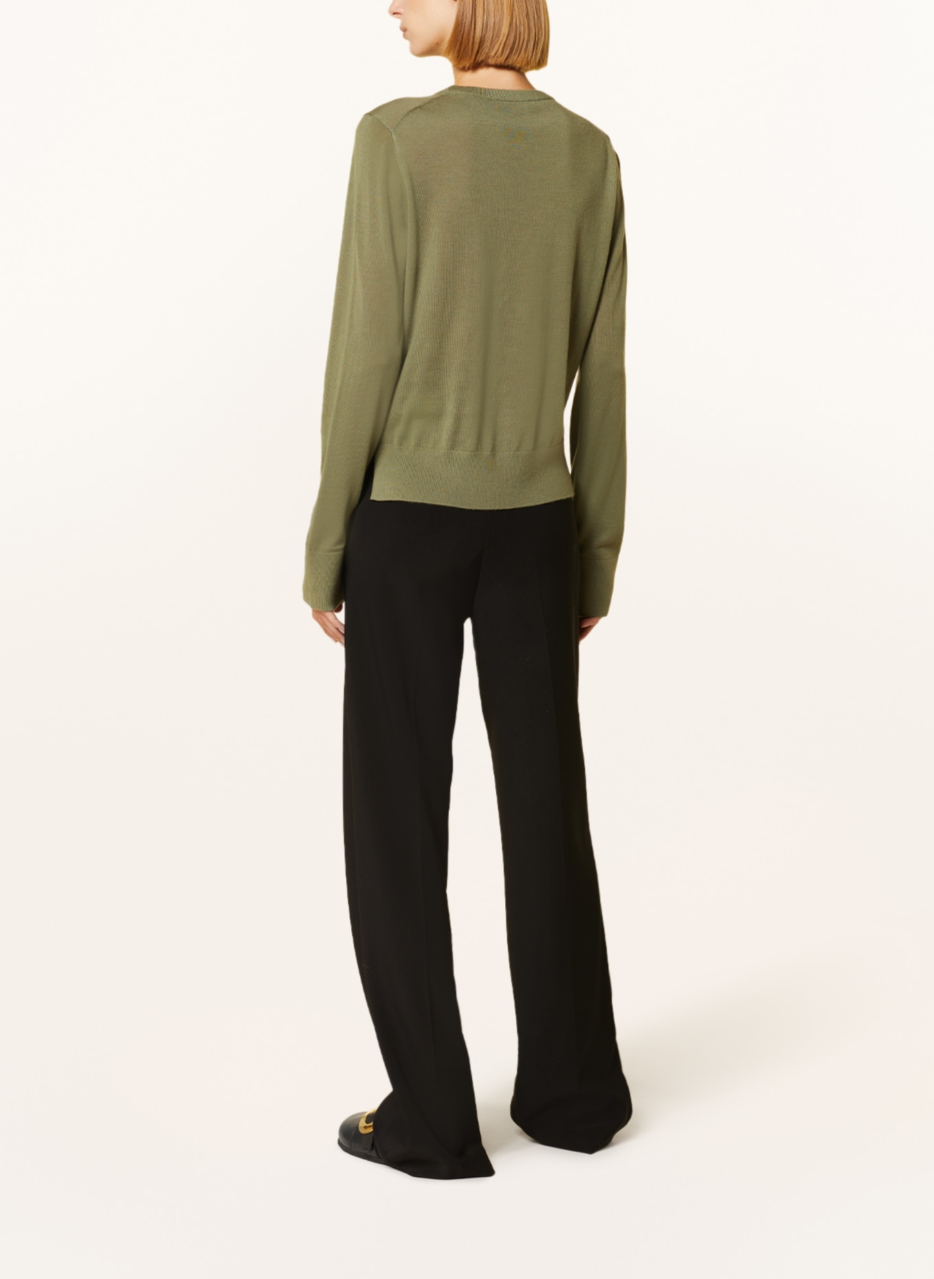 Delicatelove Sweater LISA, Color: OLIVE (Image 3)