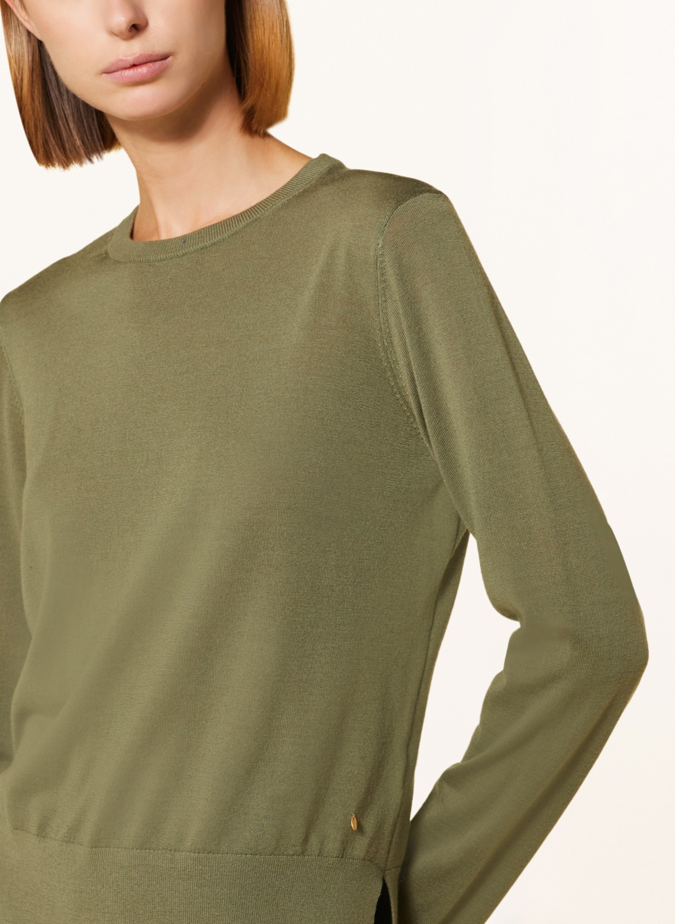 Delicatelove Sweater LISA, Color: OLIVE (Image 4)