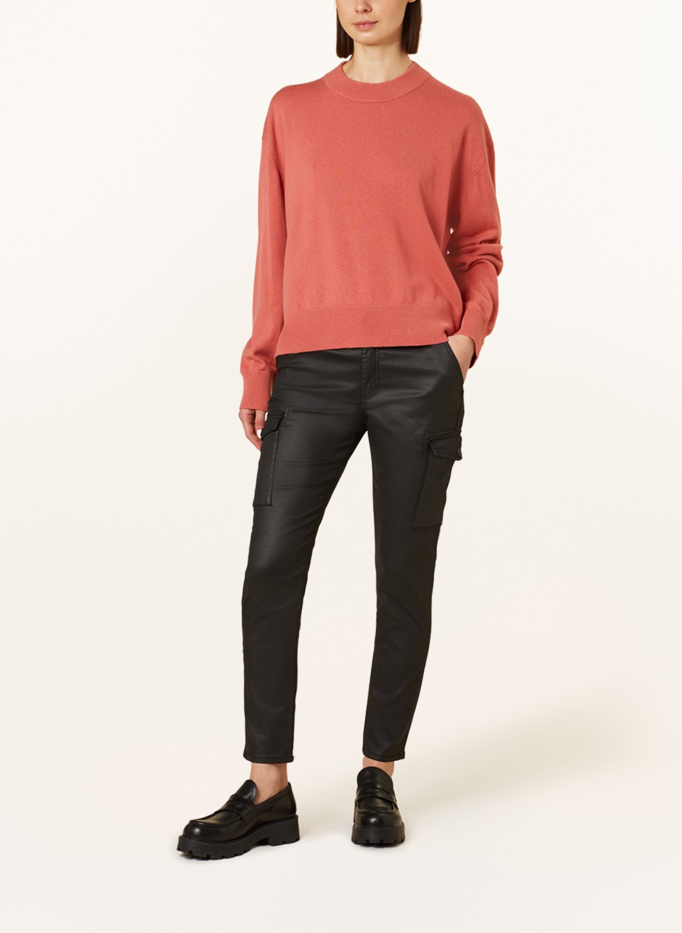 Delicatelove Cashmere sweater NEW YORK, Color: LIGHT RED (Image 2)