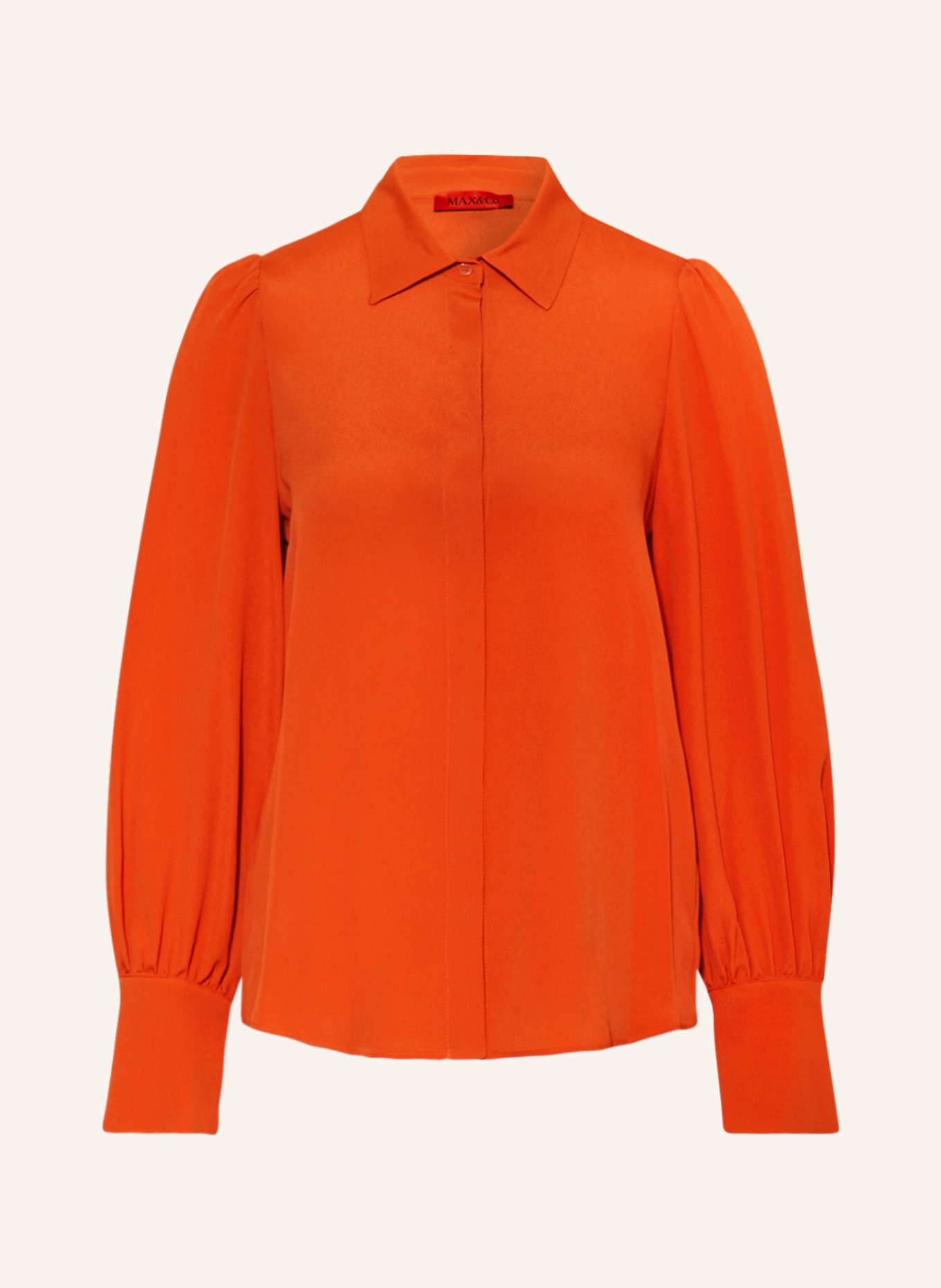 MAX & Co. Koszula MATHILDE: CIEMNOPOMARAŃCZOWY