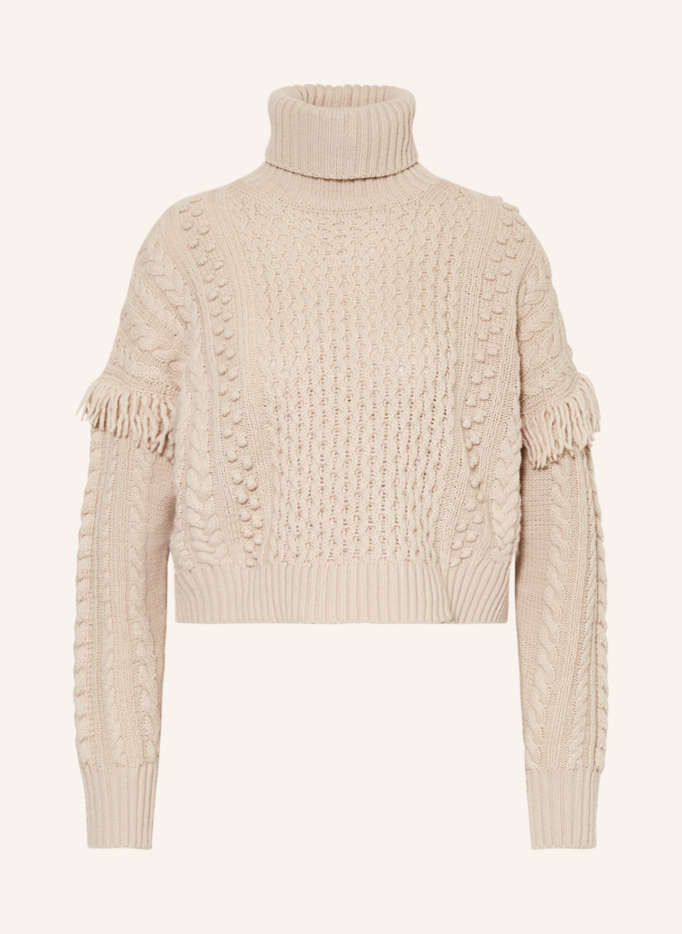 WEEKEND MaxMara Turtleneck sweater LODOLA, Color: BEIGE (Image 1)