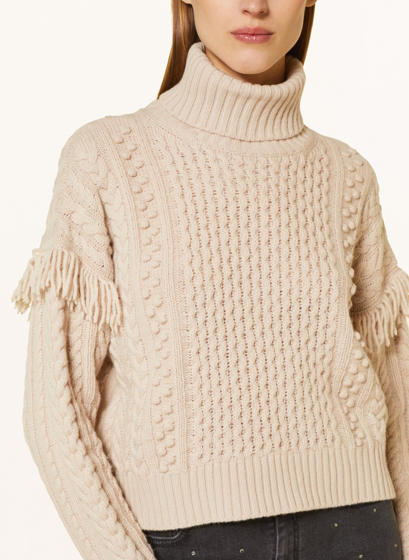 WEEKEND MaxMara Turtleneck sweater LODOLA, Color: BEIGE (Image 4)