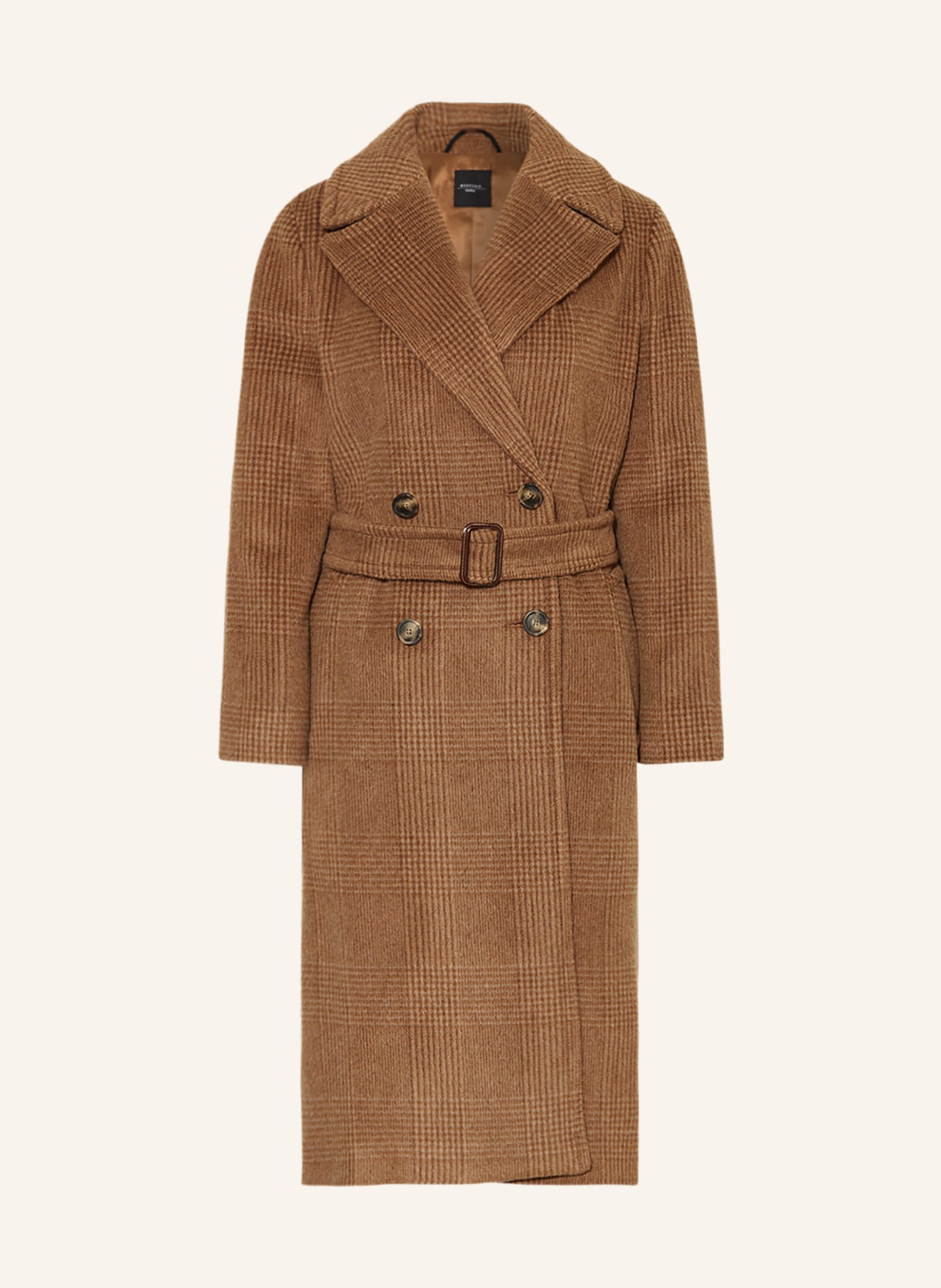 WEEKEND MaxMara Coat GARBO with mohair, Color: CAMEL (Image 1)