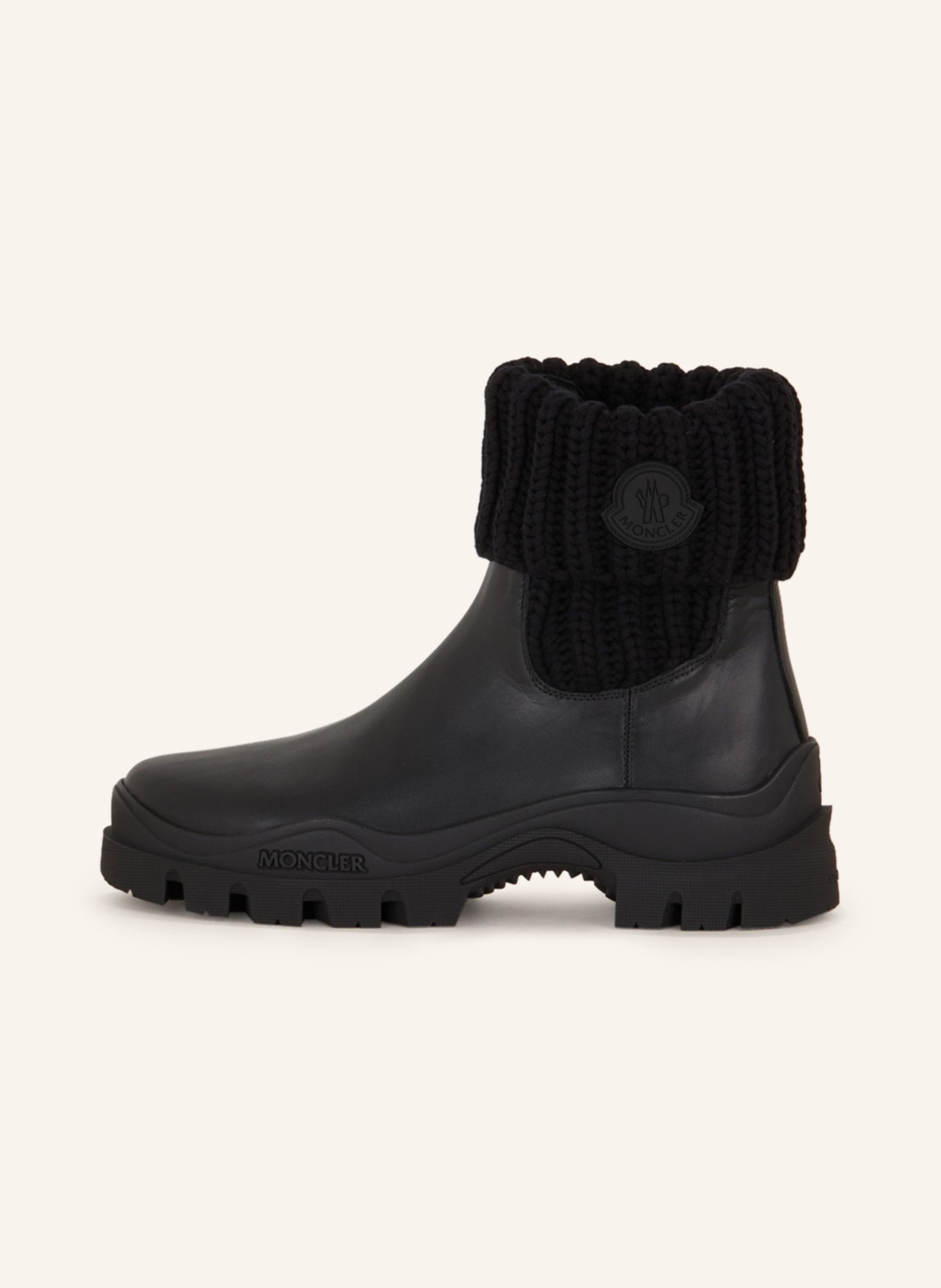 MONCLER Chelsea boots, Color: BLACK (Image 4)