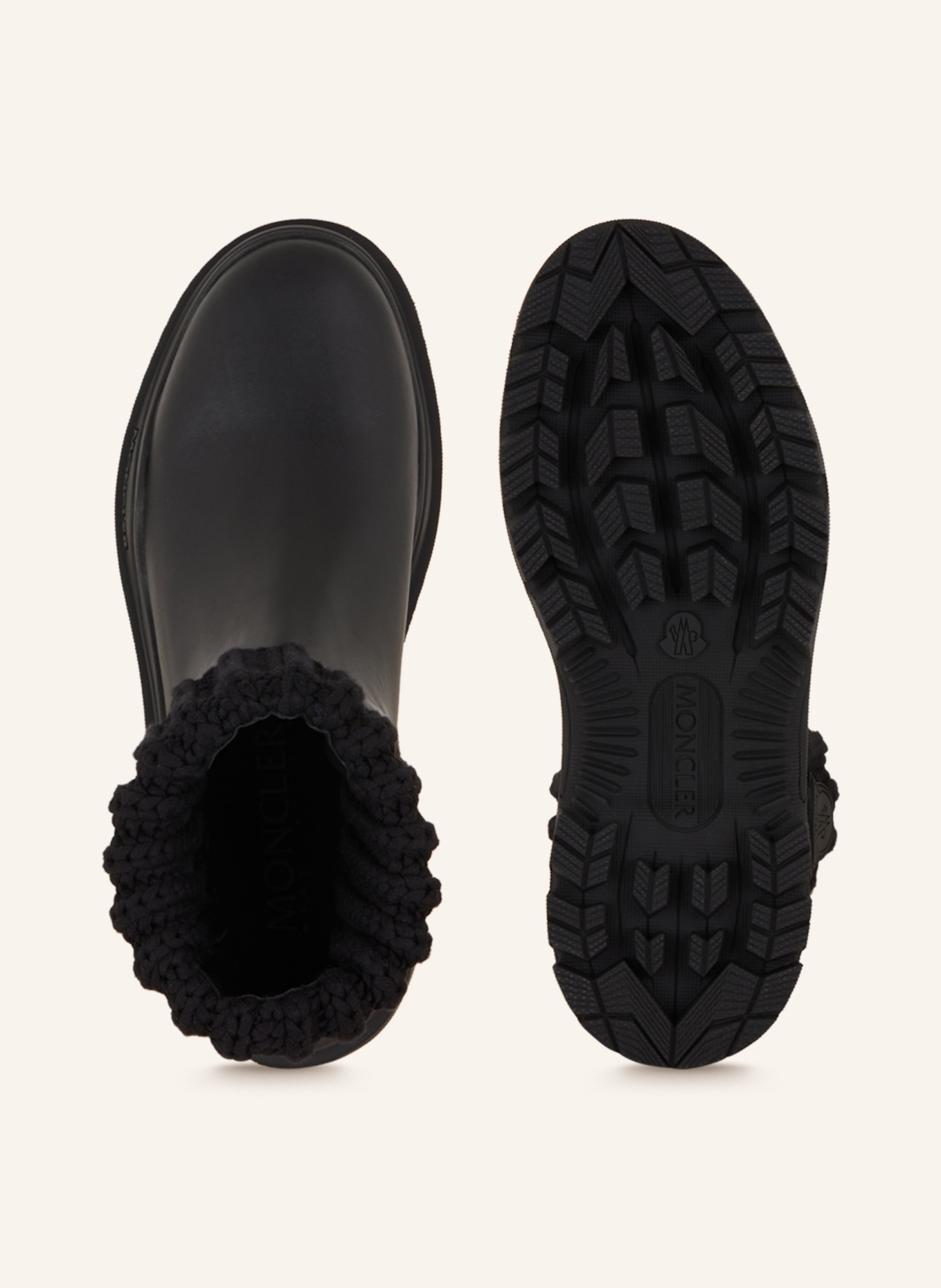 MONCLER Chelsea boots, Color: BLACK (Image 5)