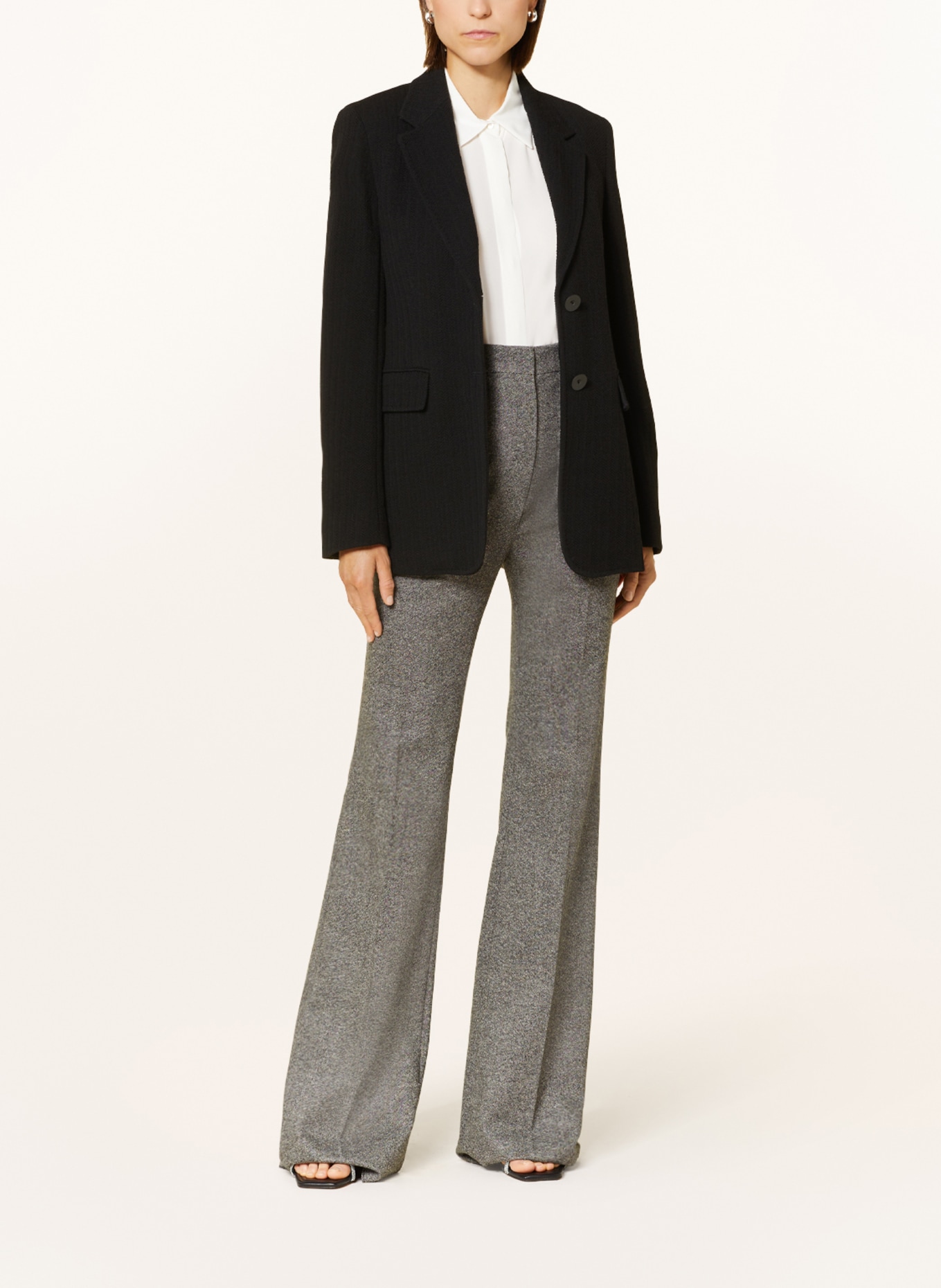 MaxMara STUDIO Jersey blazer REFOLO, Color: BLACK (Image 2)