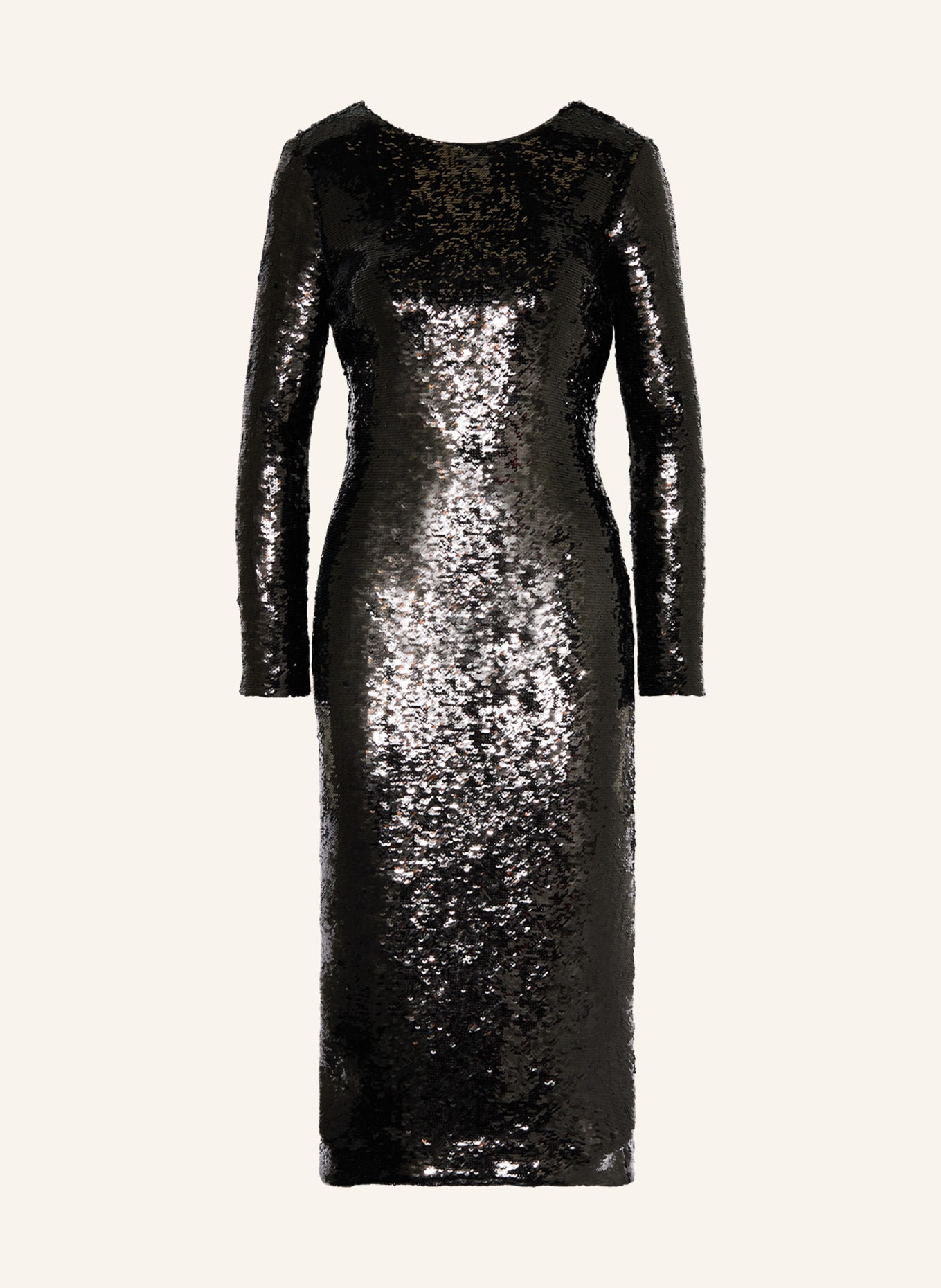 MaxMara STUDIO Cocktail dress ARLEM with sequins, Color: BLACK (Image 1)