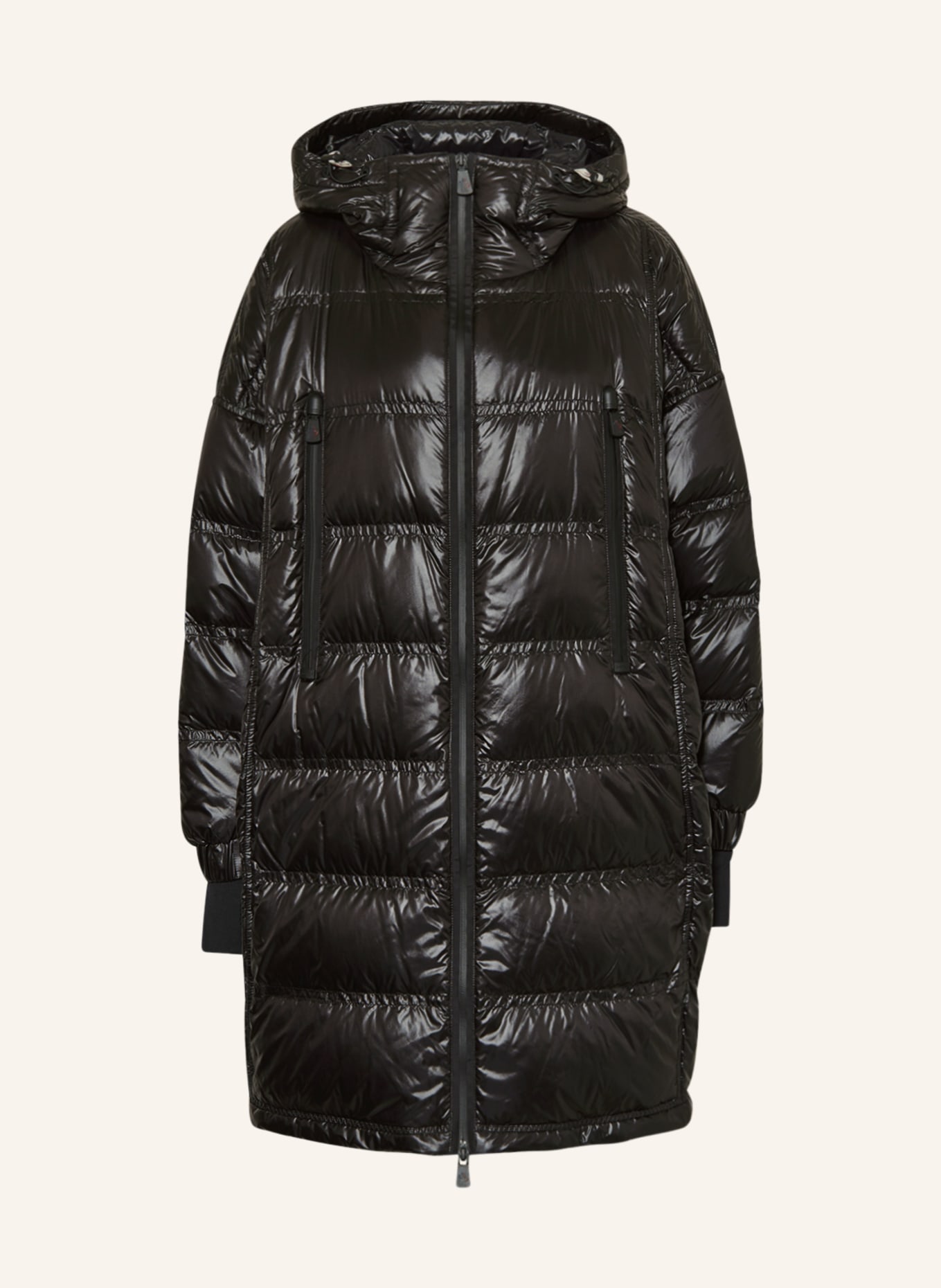 MONCLER GRENOBLE Oversized down coat ROCHELAIR, Color: BLACK (Image 1)