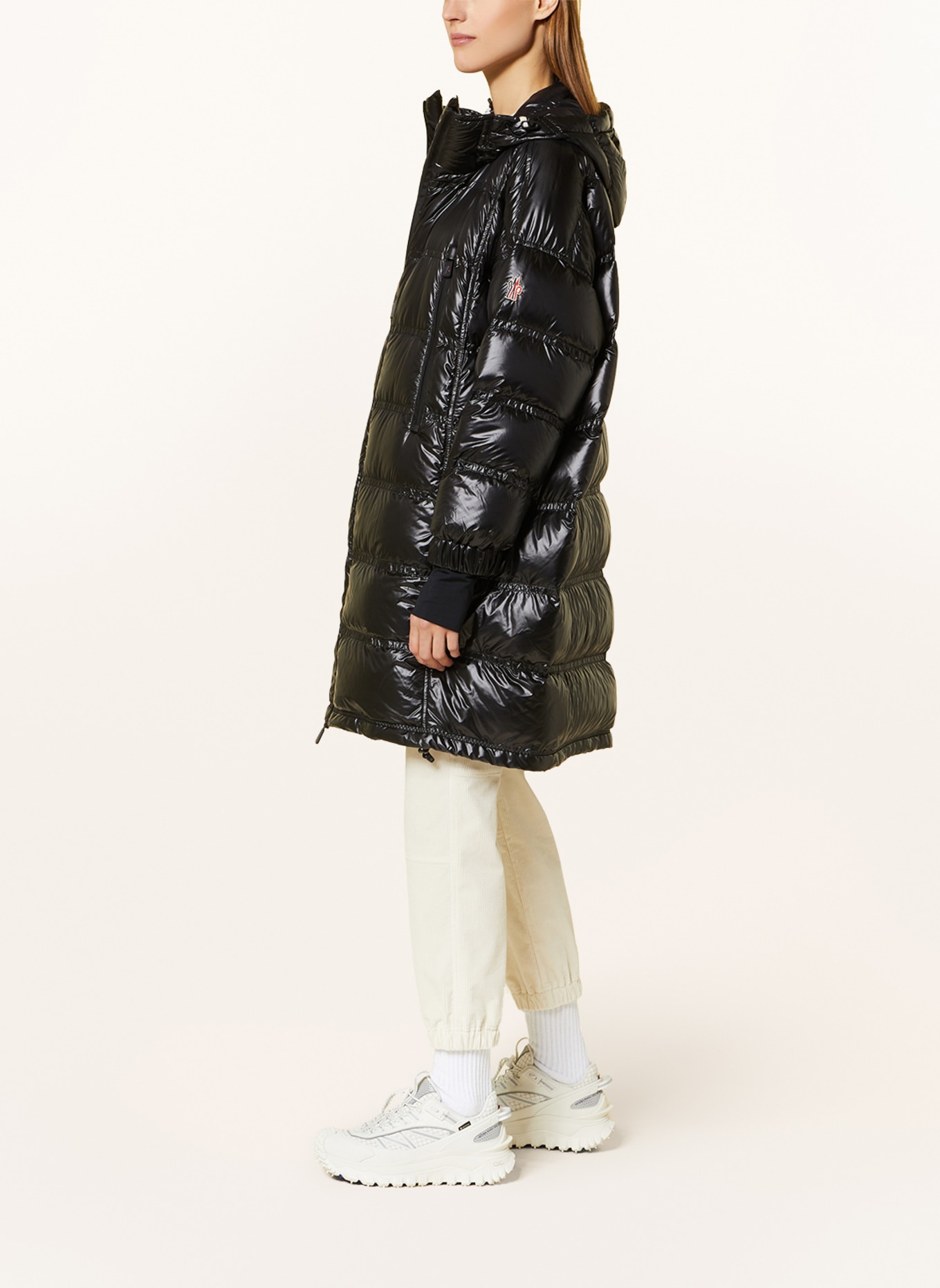 MONCLER GRENOBLE Oversized down coat ROCHELAIR, Color: BLACK (Image 4)