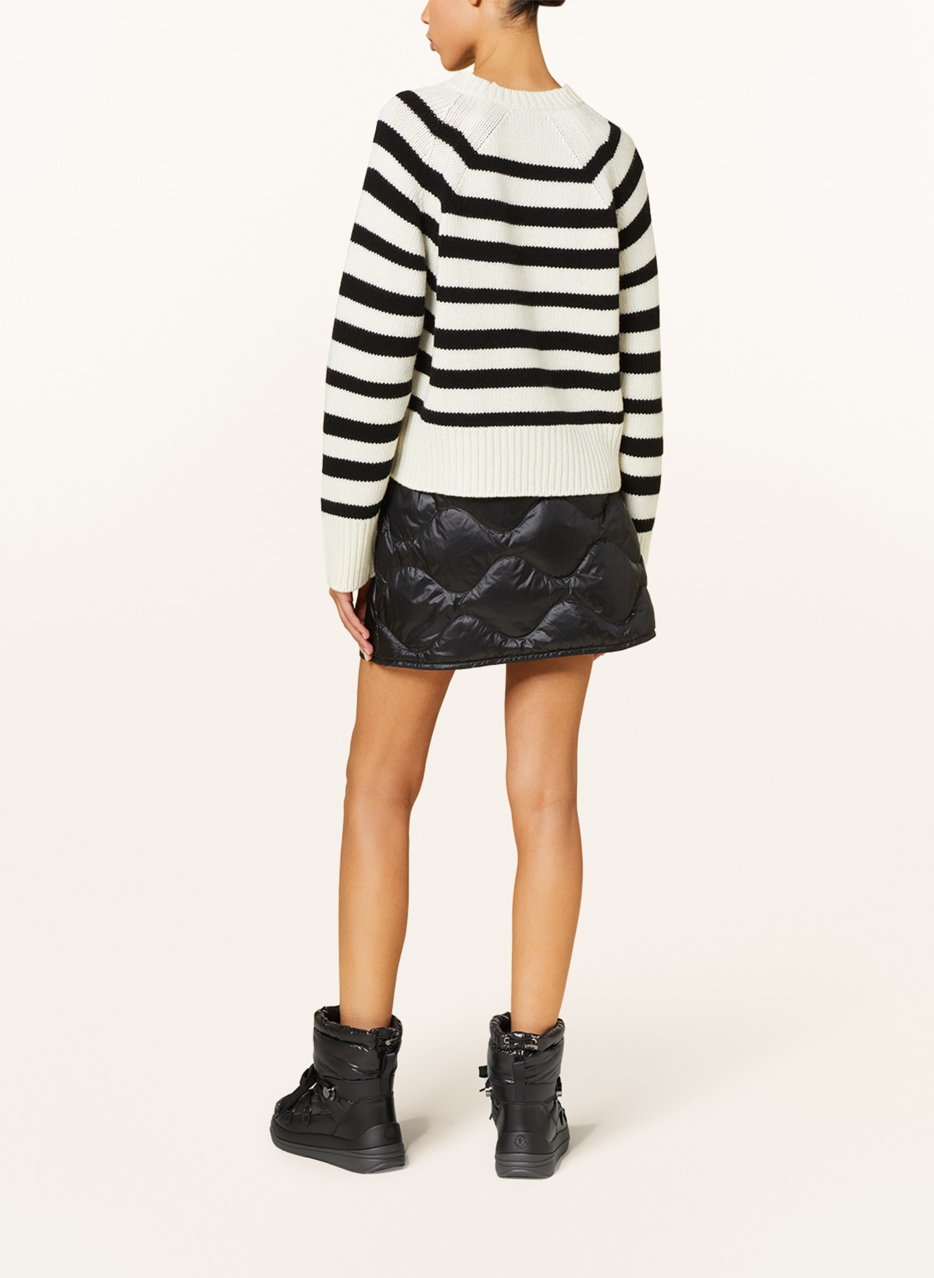 MONCLER Sweater, Color: ECRU/ BLACK (Image 3)