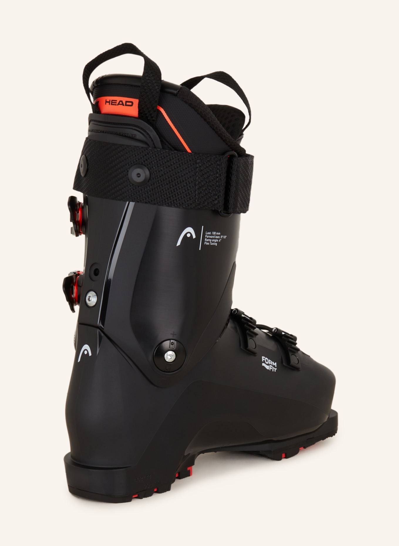 HEAD Ski Boots FORMULA 110 MV GW, Color: BLACK/ RED (Image 2)