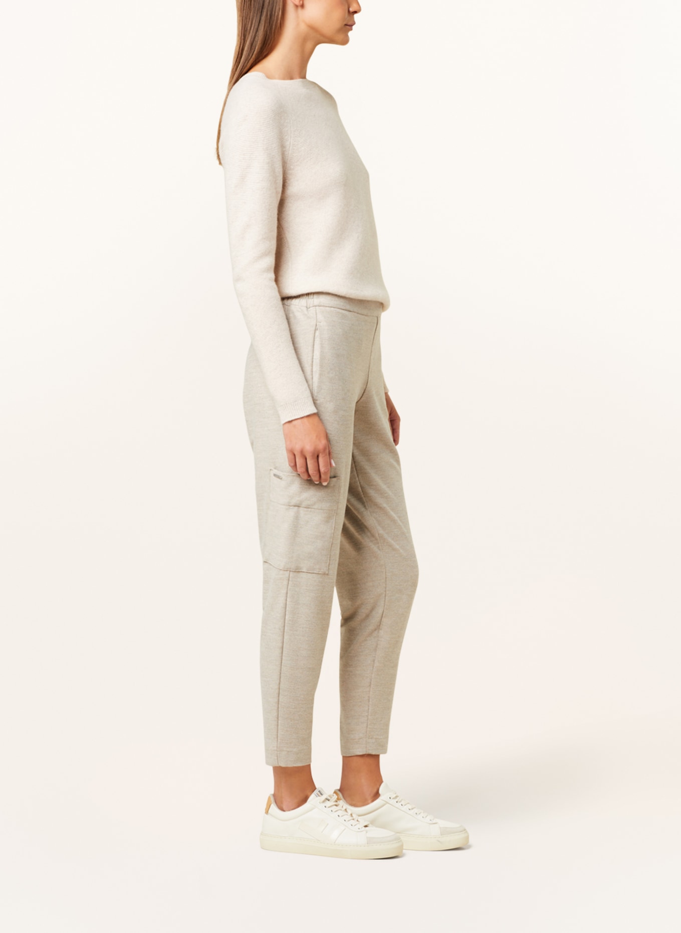 BRAX Trousers MORRIS S in jogger style, Color: CREAM (Image 4)