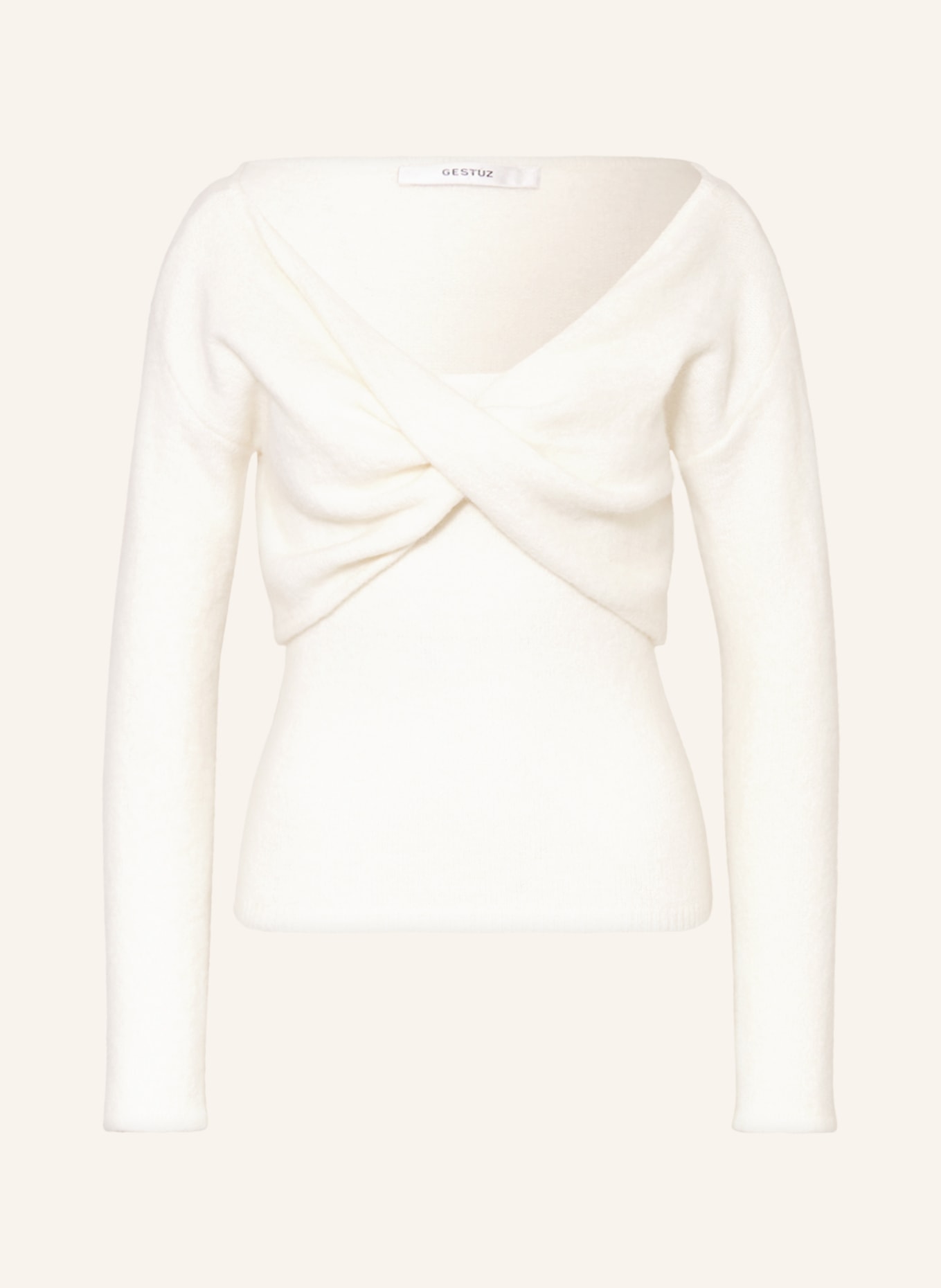 GESTUZ 2-in-1-Pullover ALPHAGZ mit Alpaka, Farbe: ECRU (Bild 1)