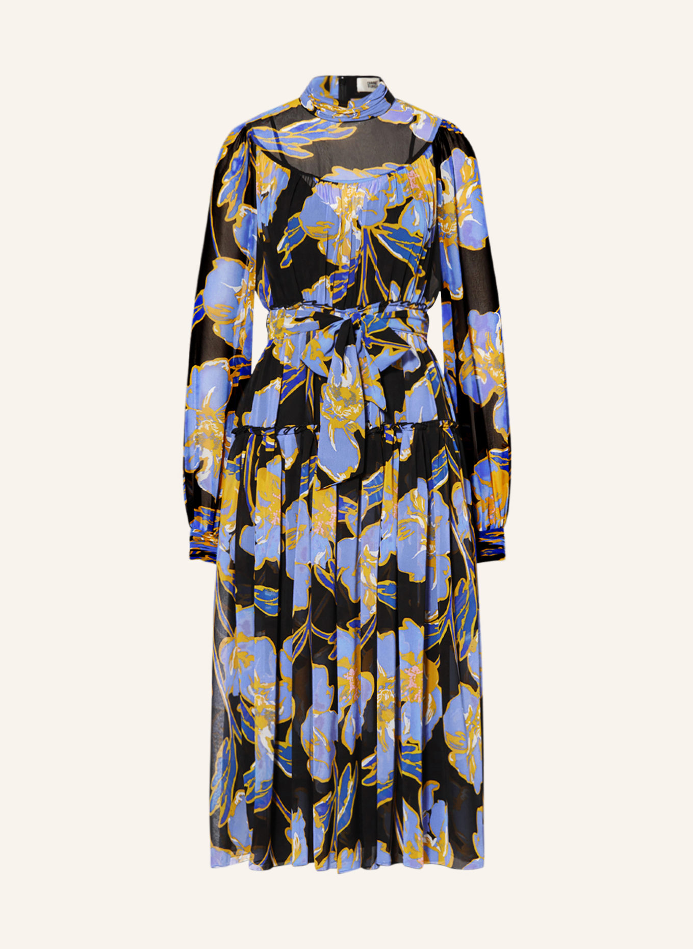 Diane von furstenberg sales silk shirt dress
