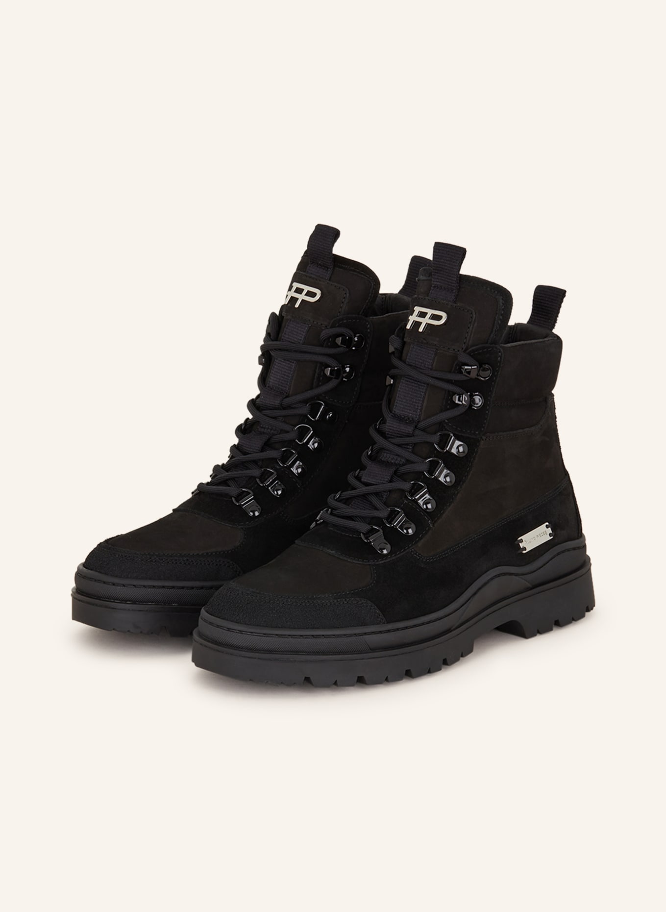 FILLING PIECES Lace-up Boots MOUNTAIN, Color: BLACK (Image 1)