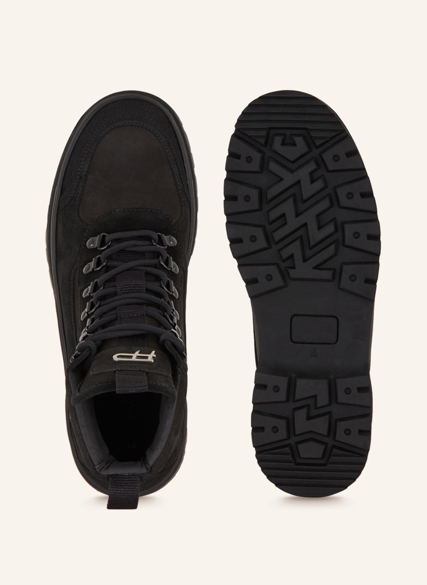 FILLING PIECES Lace-up Boots MOUNTAIN, Color: BLACK (Image 5)