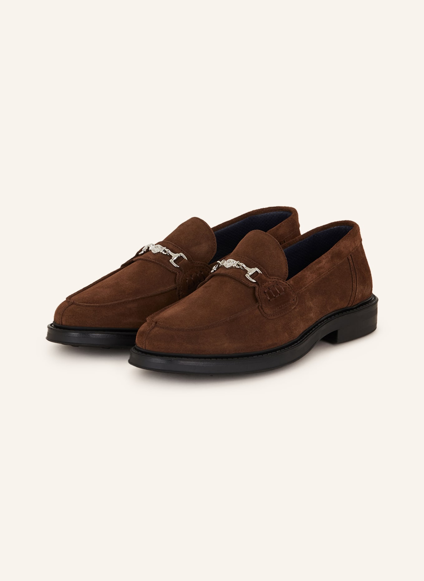 FILLING PIECES Loafers, Color: BROWN (Image 1)