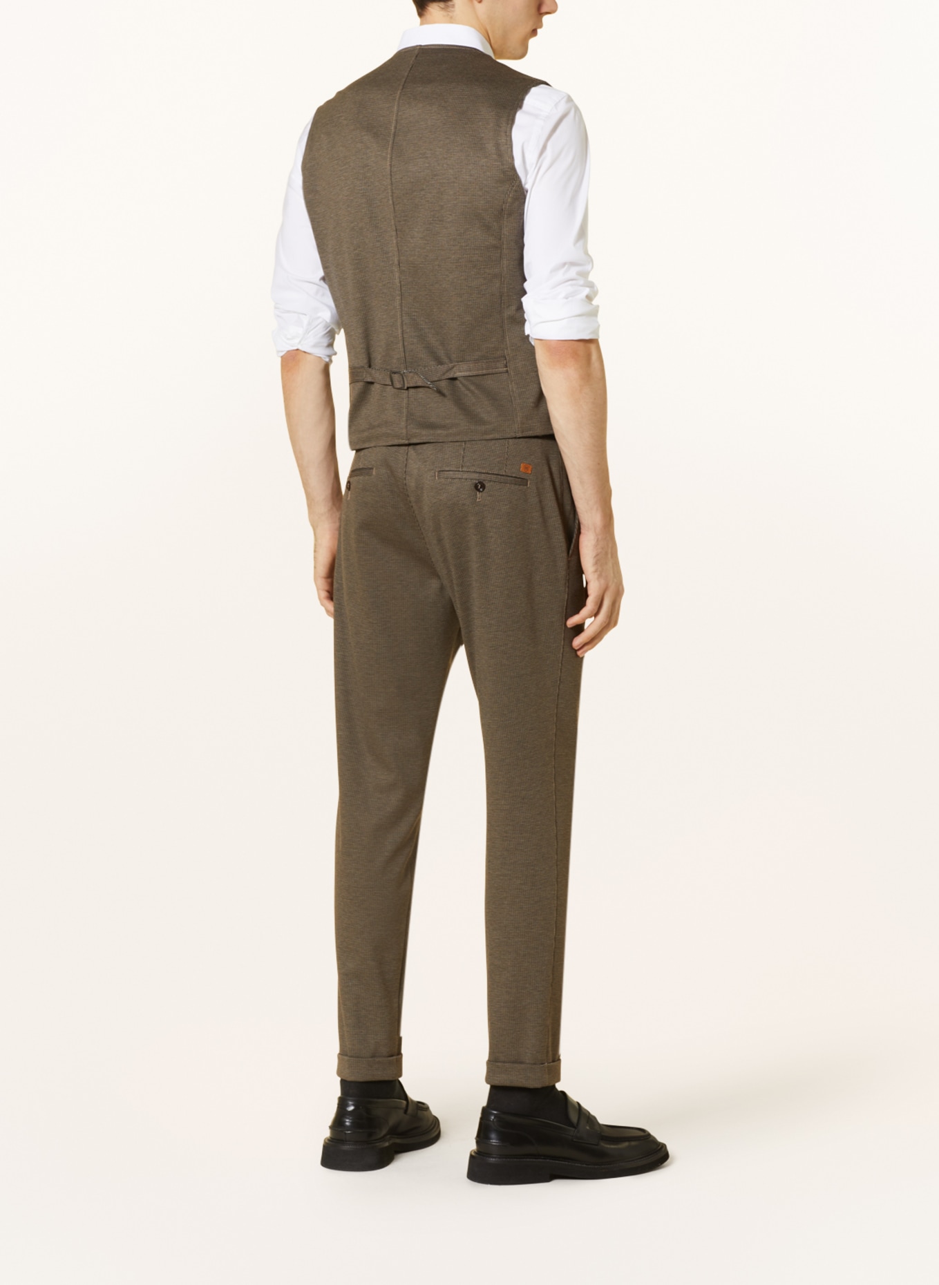 CG - CLUB of GENTS Suit vest MOSLEY, Color: 72 BRAUN MITTEL (Image 3)