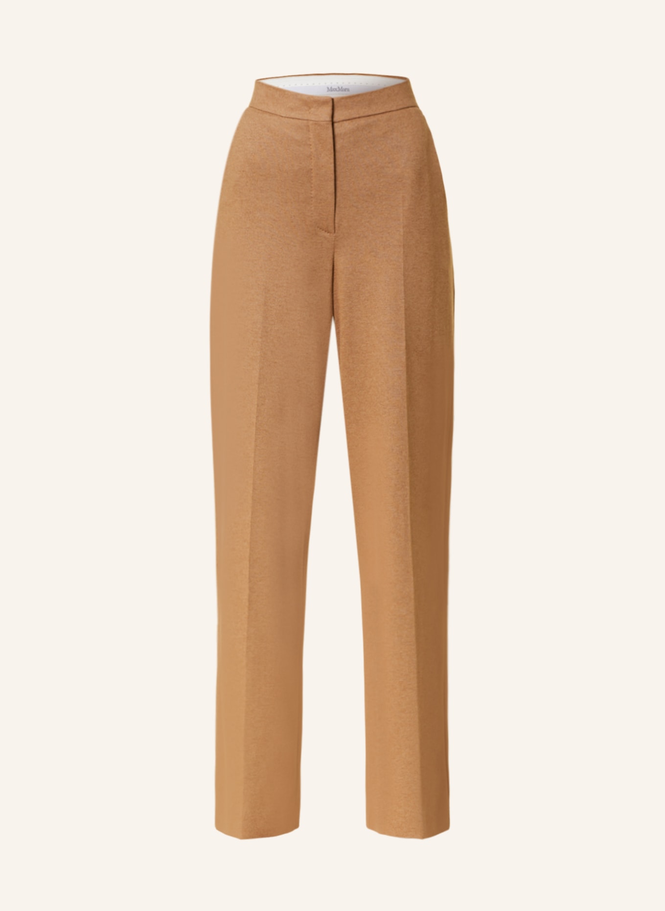 Max Mara Wide leg trousers UNGHIA made of camel hair, Color: CAMEL (Image 1)