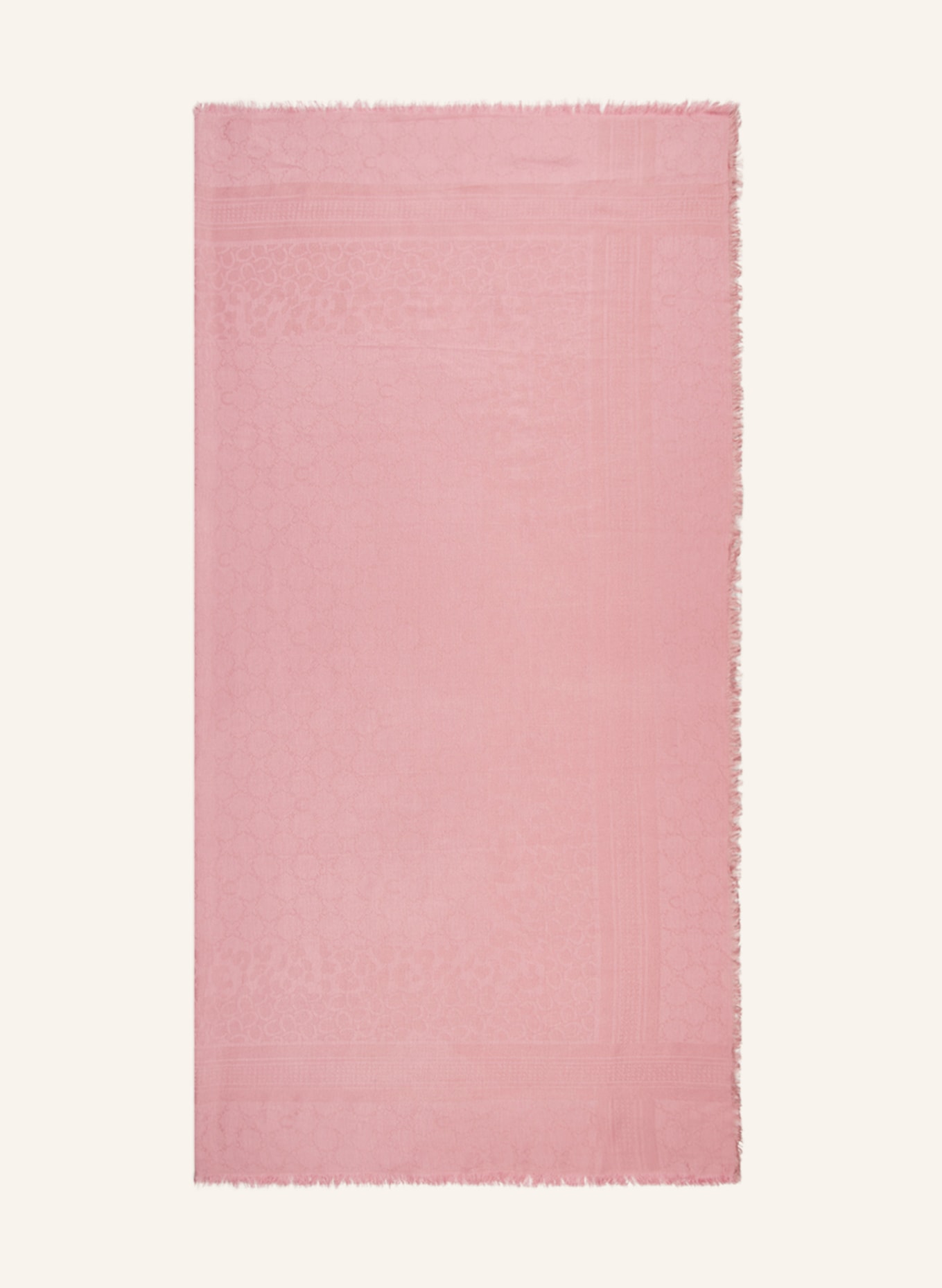 CODELLO Jacquard scarf, Color: ROSE (Image 1)