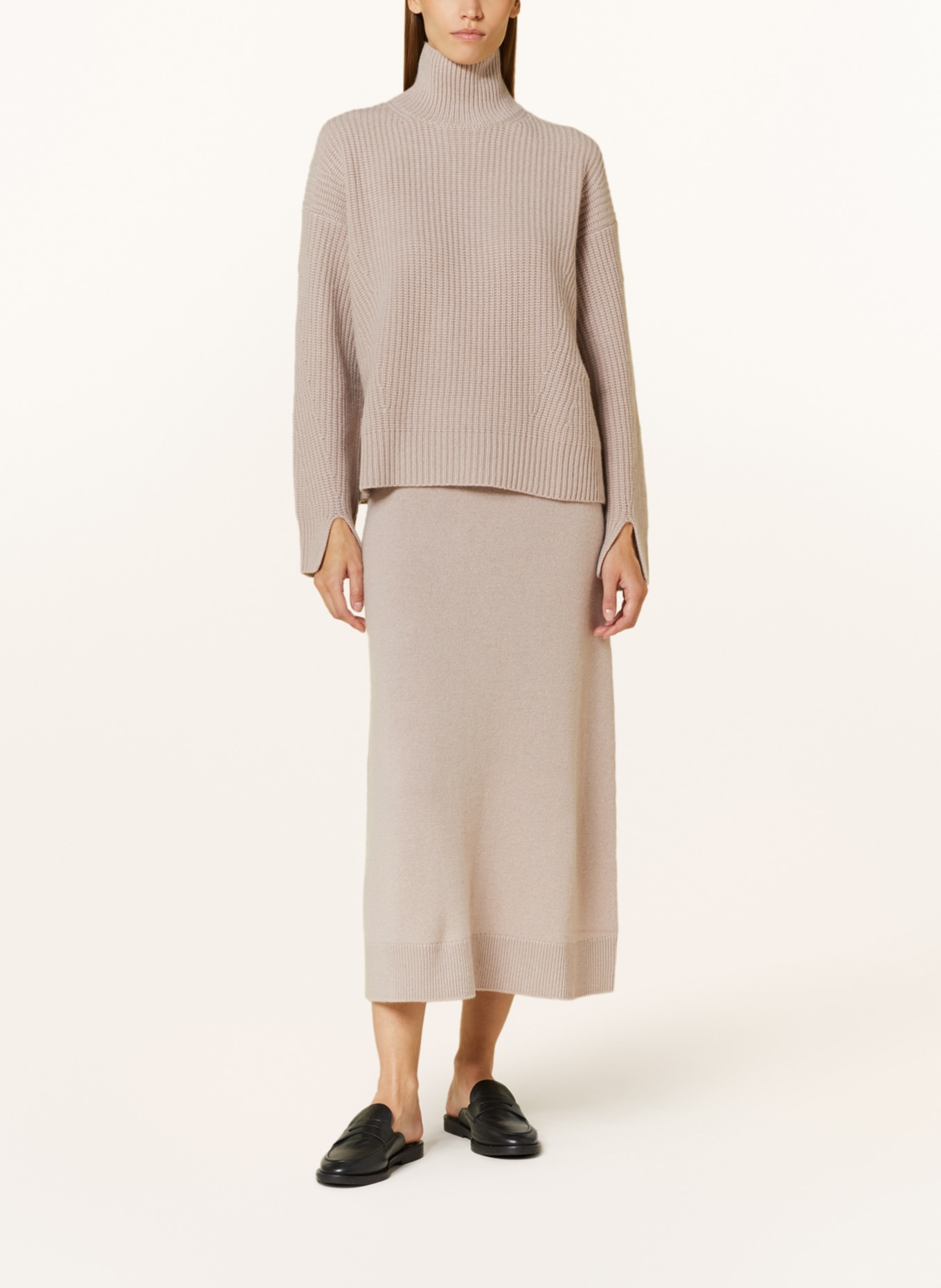 SMINFINITY Cashmere sweater, Color: TAUPE (Image 2)