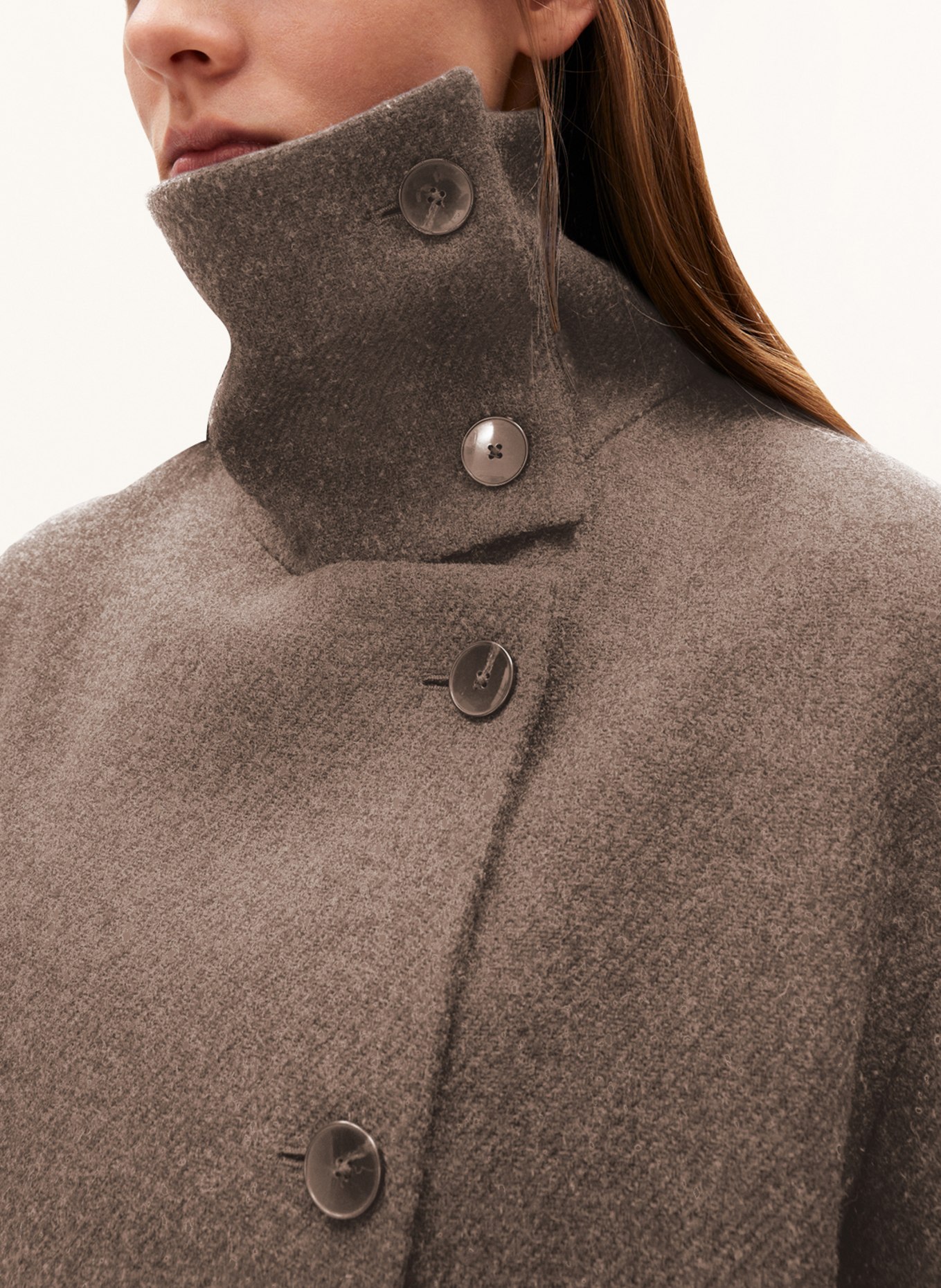 ARMEDANGELS Pea coat MAJE, Color: BEIGE (Image 5)