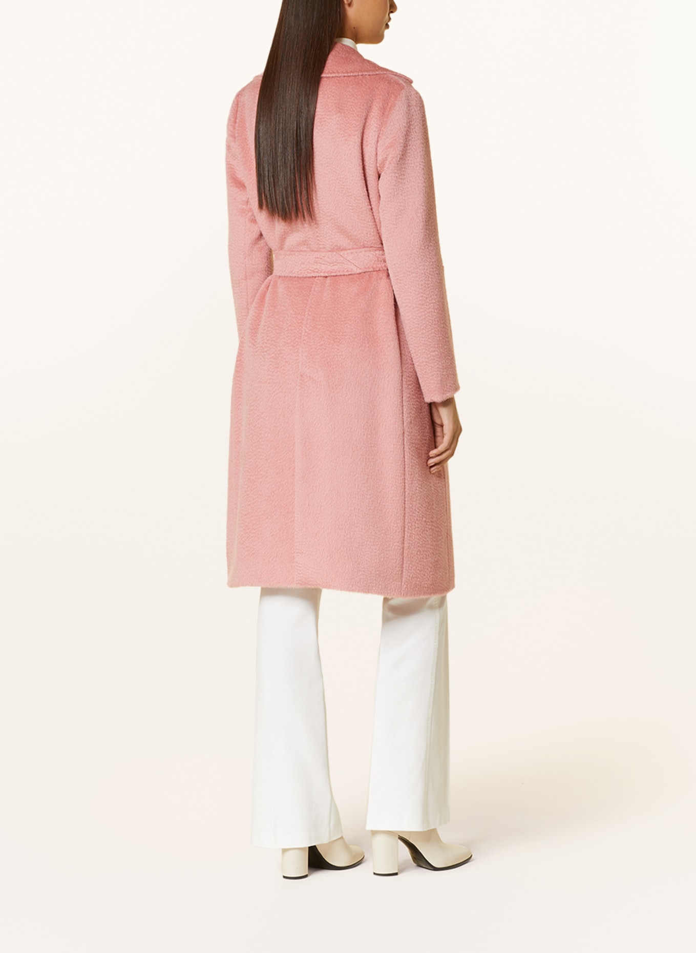 CINZIA ROCCA Wool coat with alpaca, Color: PINK (Image 3)