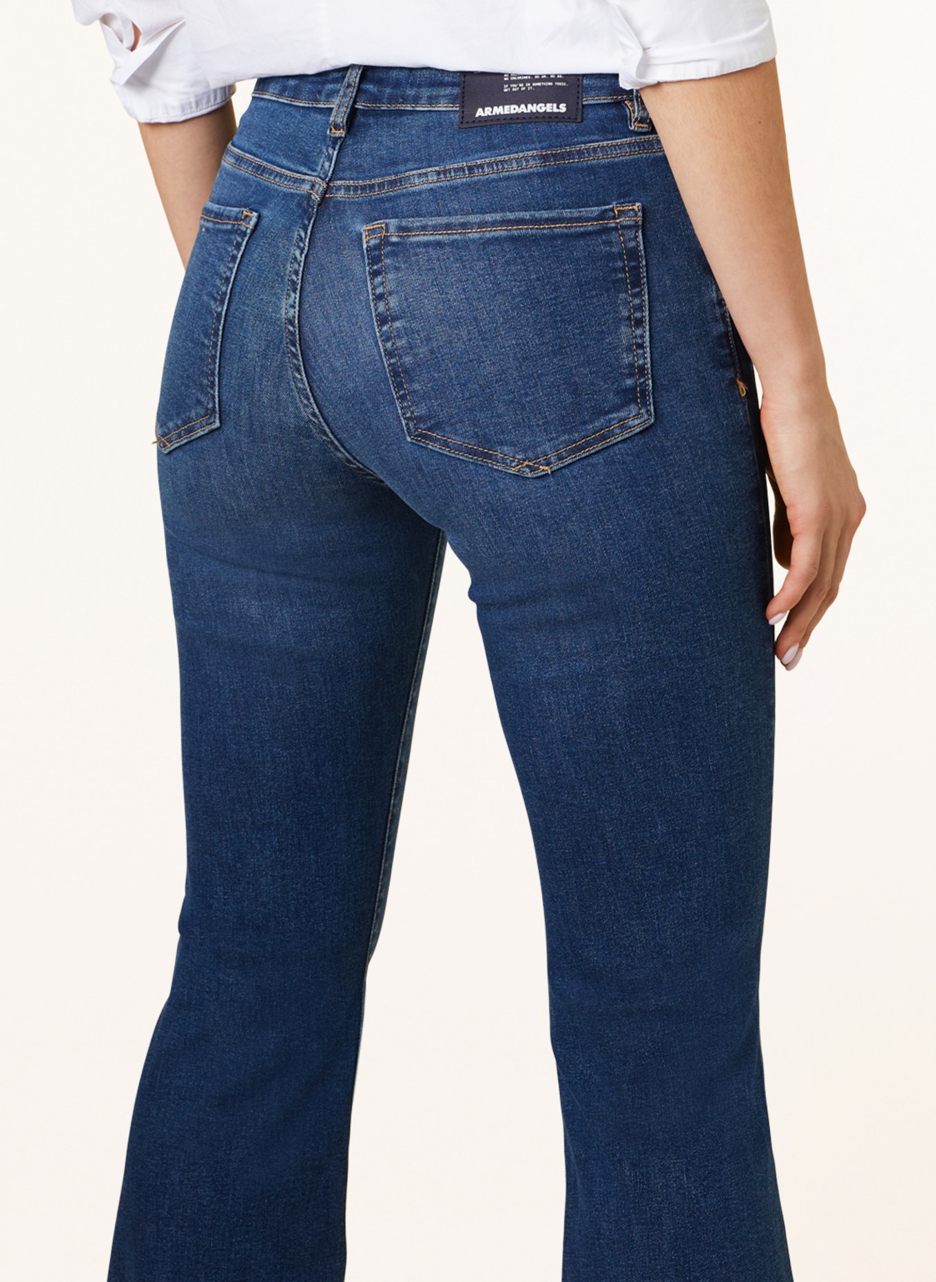 ARMEDANGELS Bootcut jeans ANAMAA, Color: 2456 clean dark blue (Image 5)