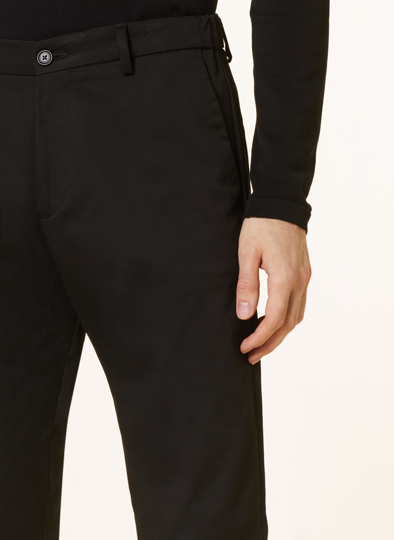 DRYKORN Chinos AJEND extra slim fit, Color: BLACK (Image 5)