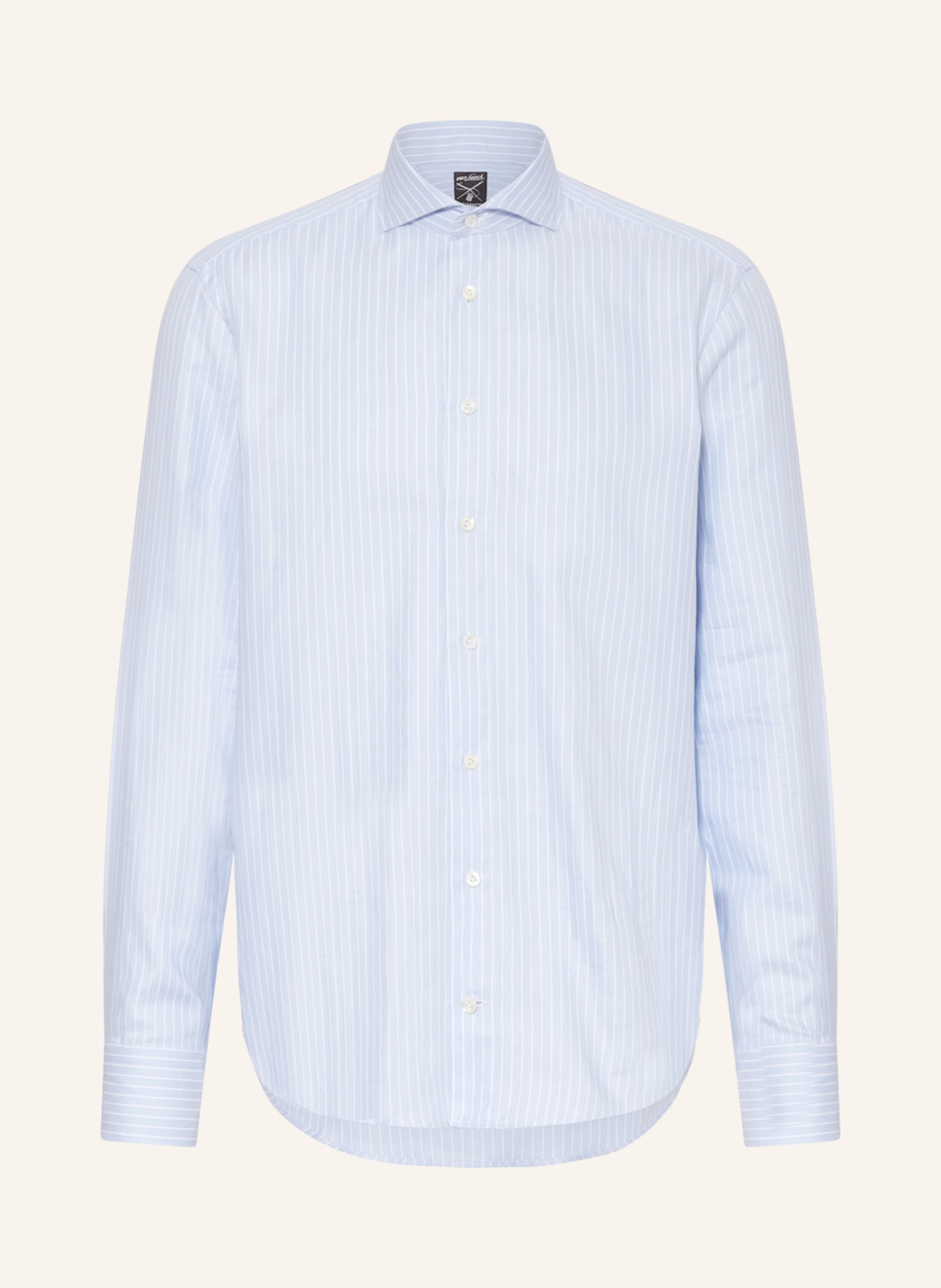 van Laack Shirt RESO tailor fit, Color: LIGHT BLUE/ WHITE (Image 1)