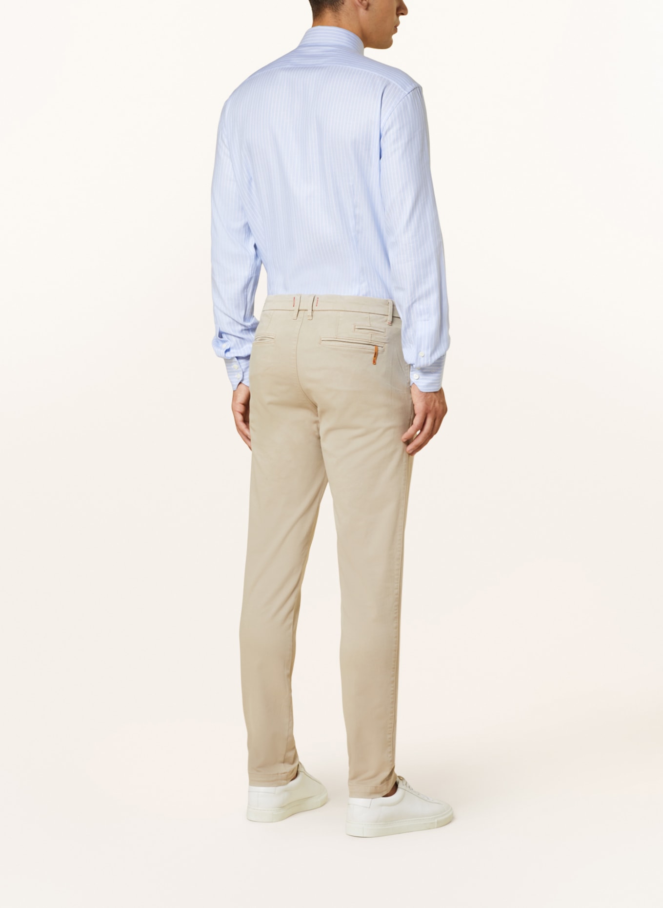 van Laack Shirt RESO tailor fit, Color: LIGHT BLUE/ WHITE (Image 3)