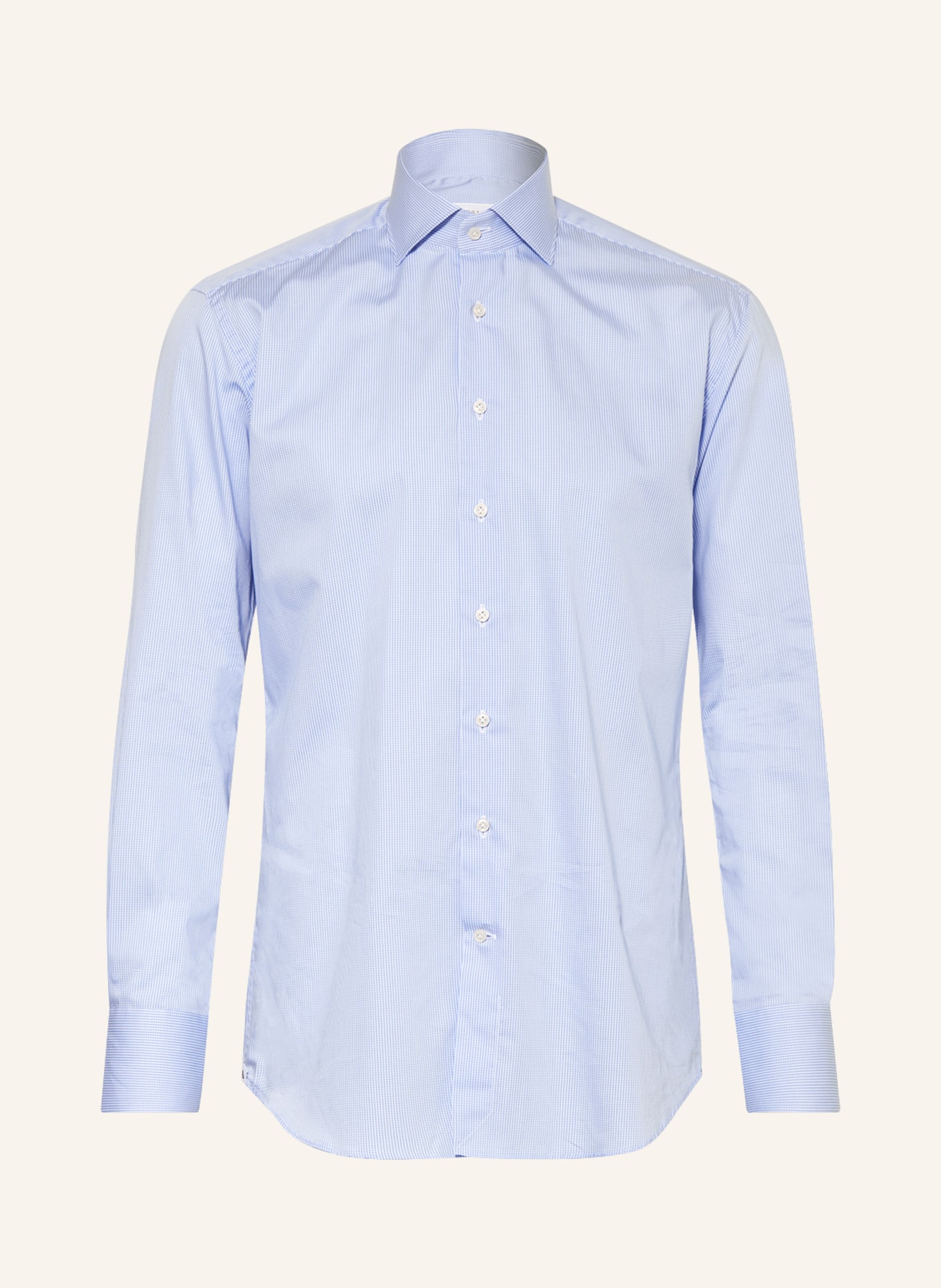 ARTIGIANO Shirt slim fit, Color: 4 small ch l'blue (Image 1)
