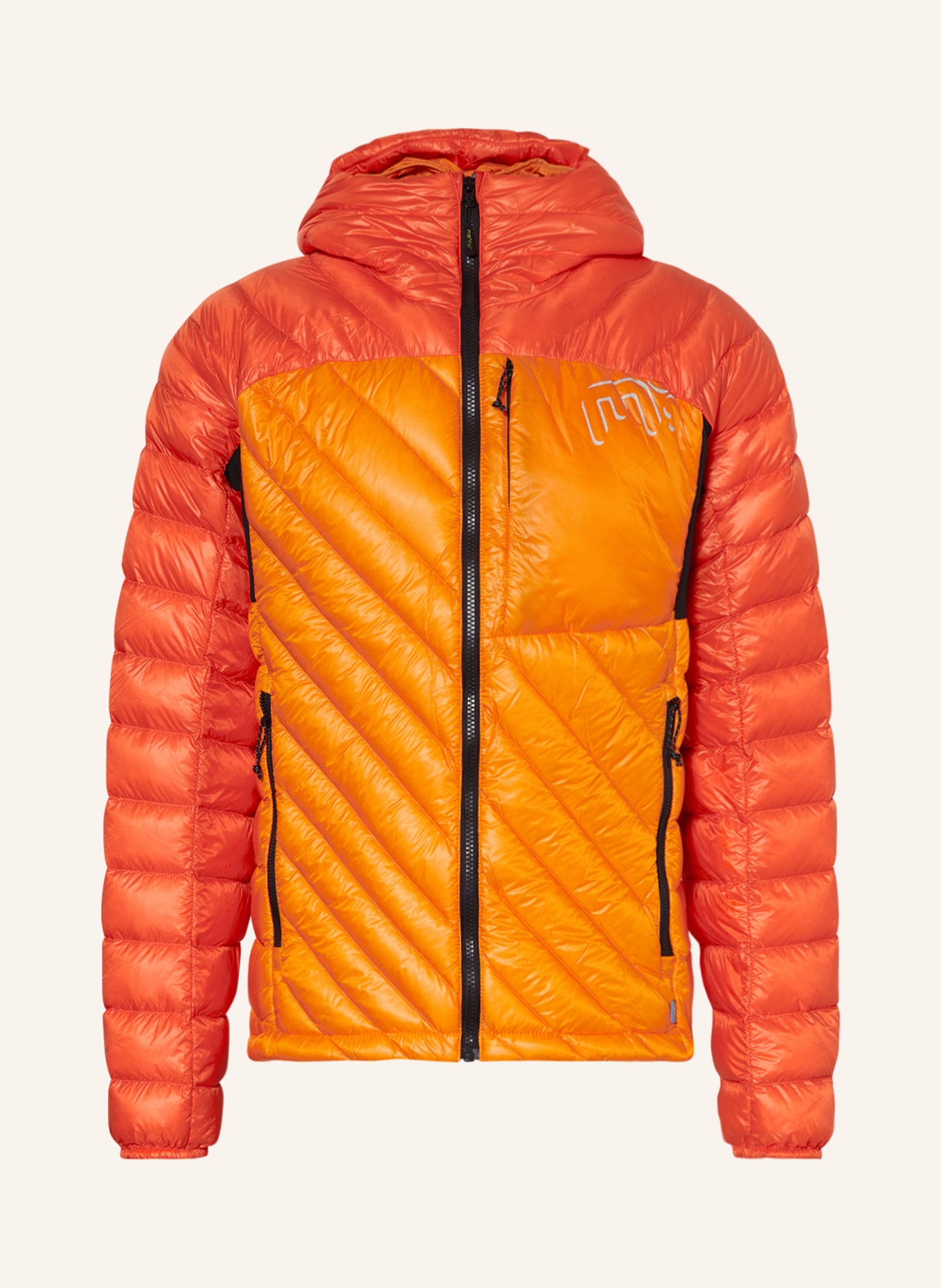 me°ru' Lightweight down jacket TOCOPILLA, Color: ORANGE/ RED (Image 1)