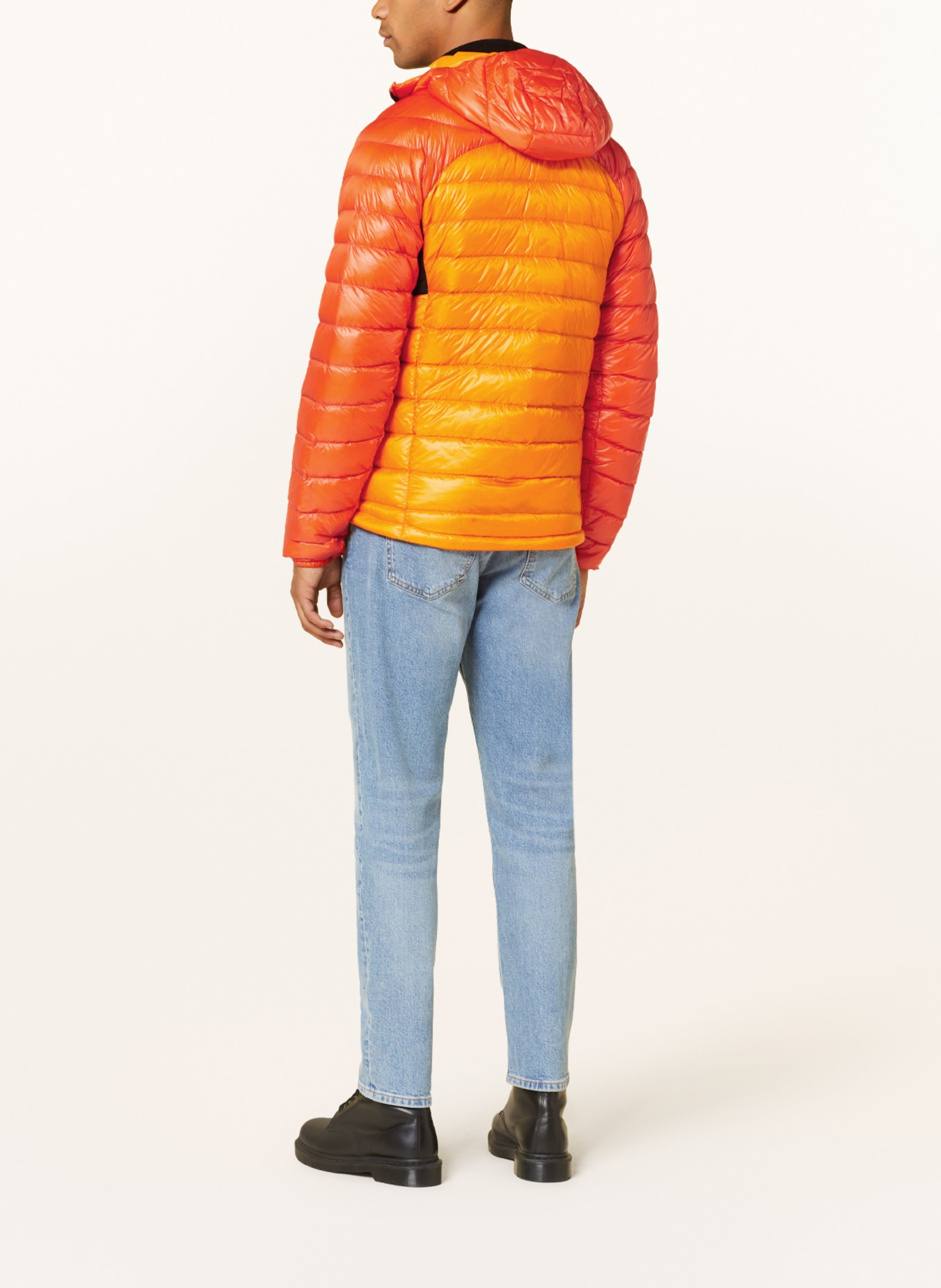 me°ru' Lightweight down jacket TOCOPILLA, Color: ORANGE/ RED (Image 3)