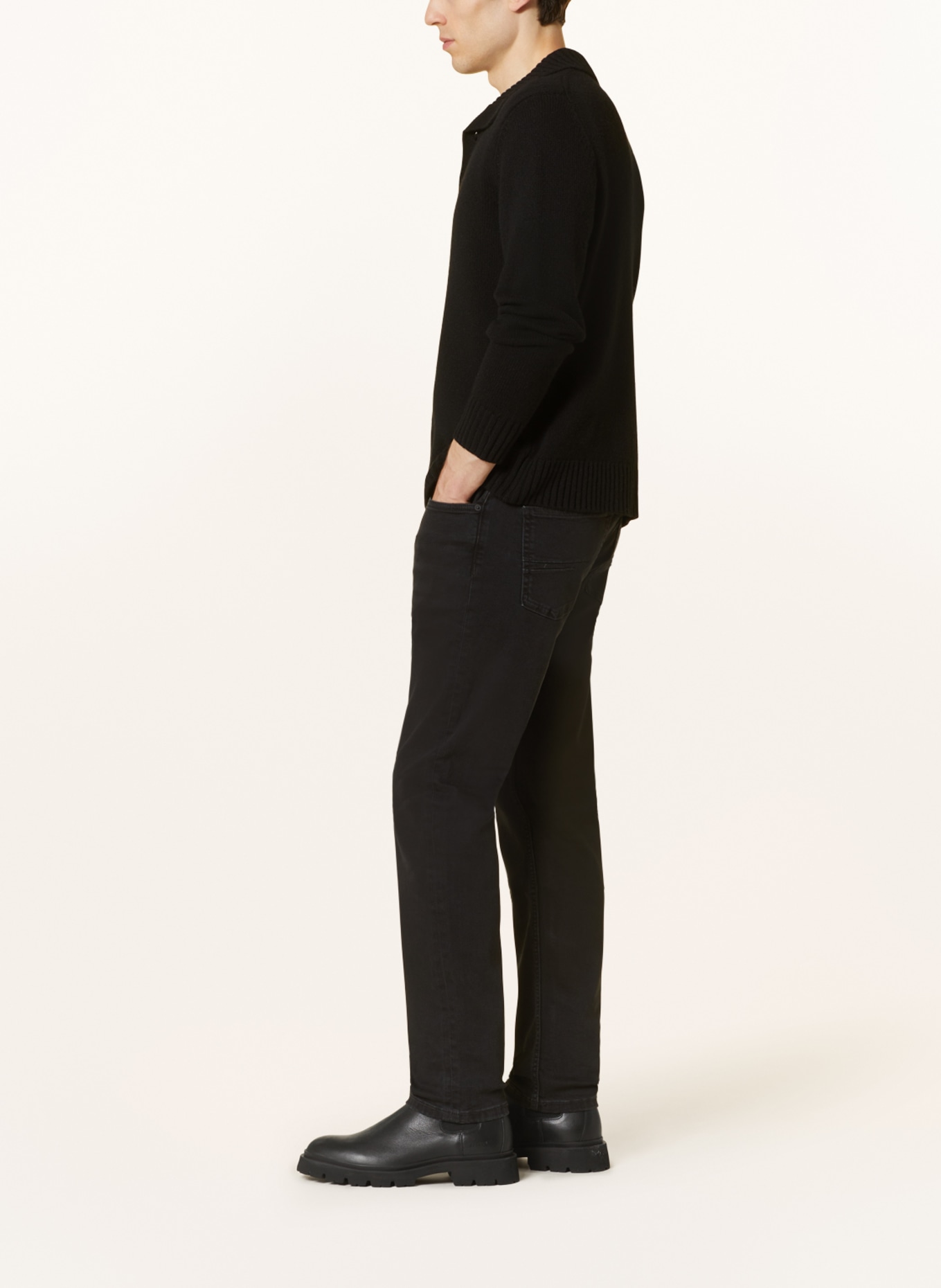 s.Oliver RED Jeans NELIO Slim Fit, Farbe: 99Z2 GREY/BLACK (Bild 4)