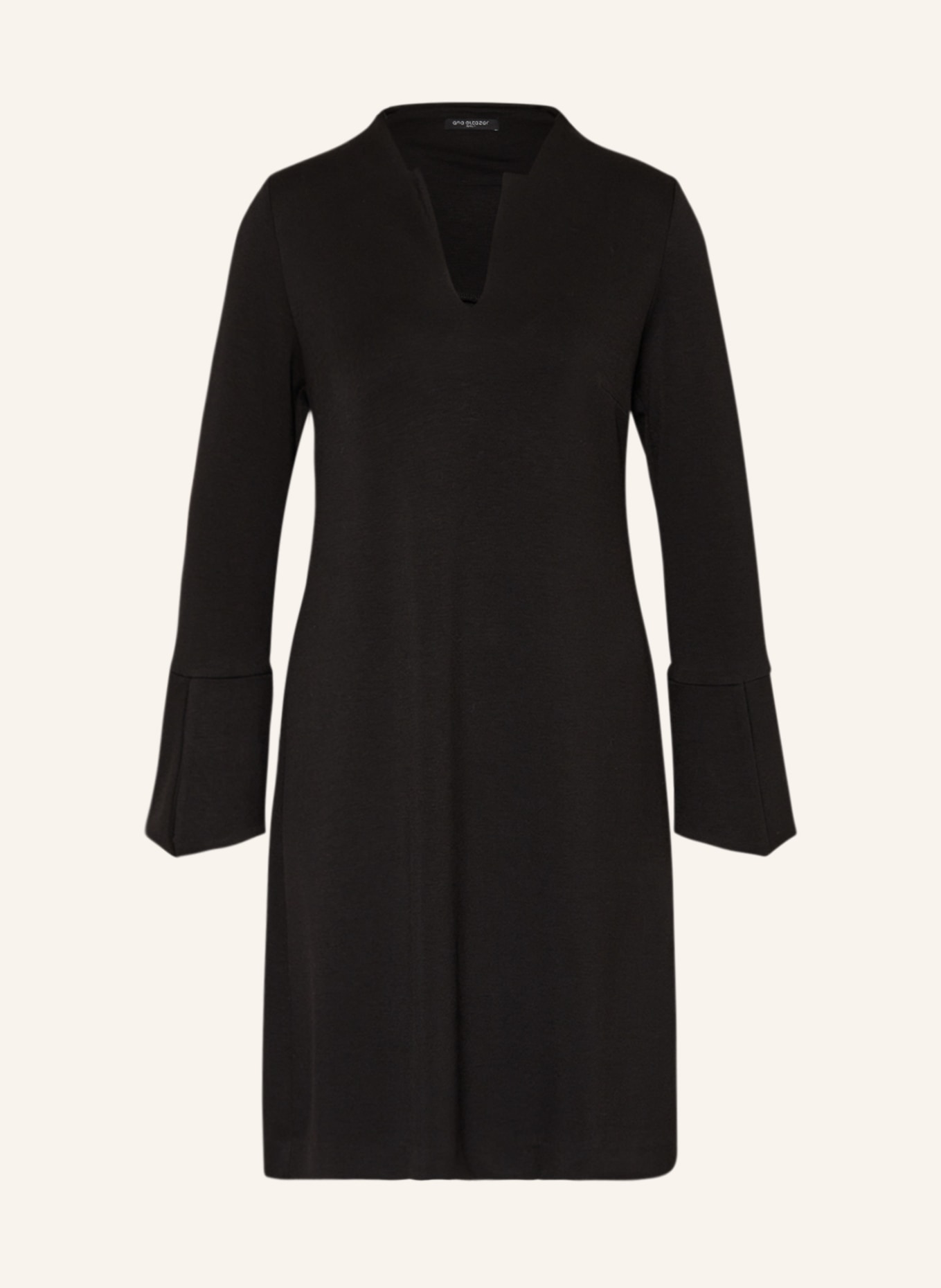 Ana Alcazar Jersey dress, Color: BLACK (Image 1)